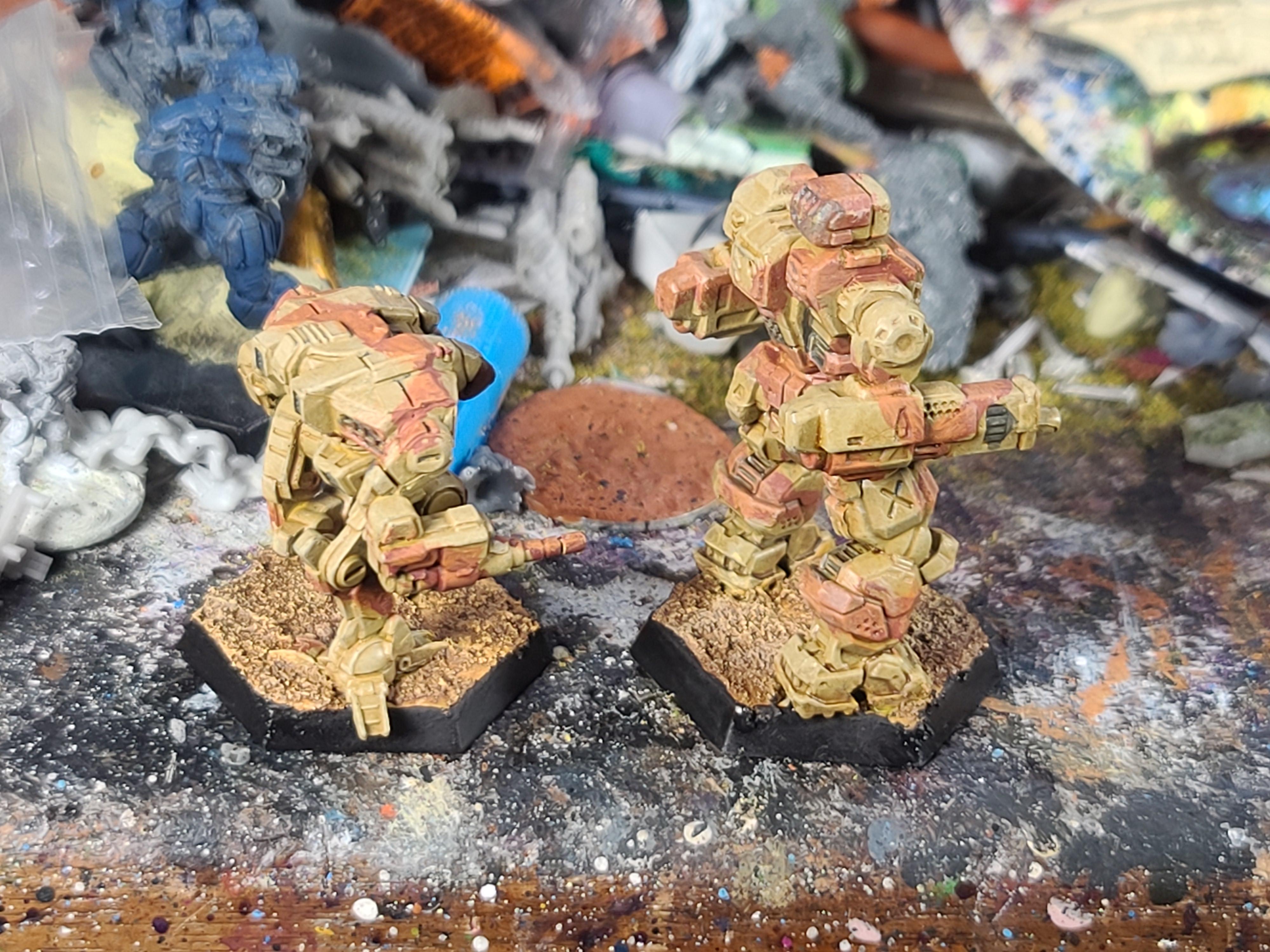 Battletech, Catalyst Game Labs, Cougar, Desert Camo, Loki Ii, Mech