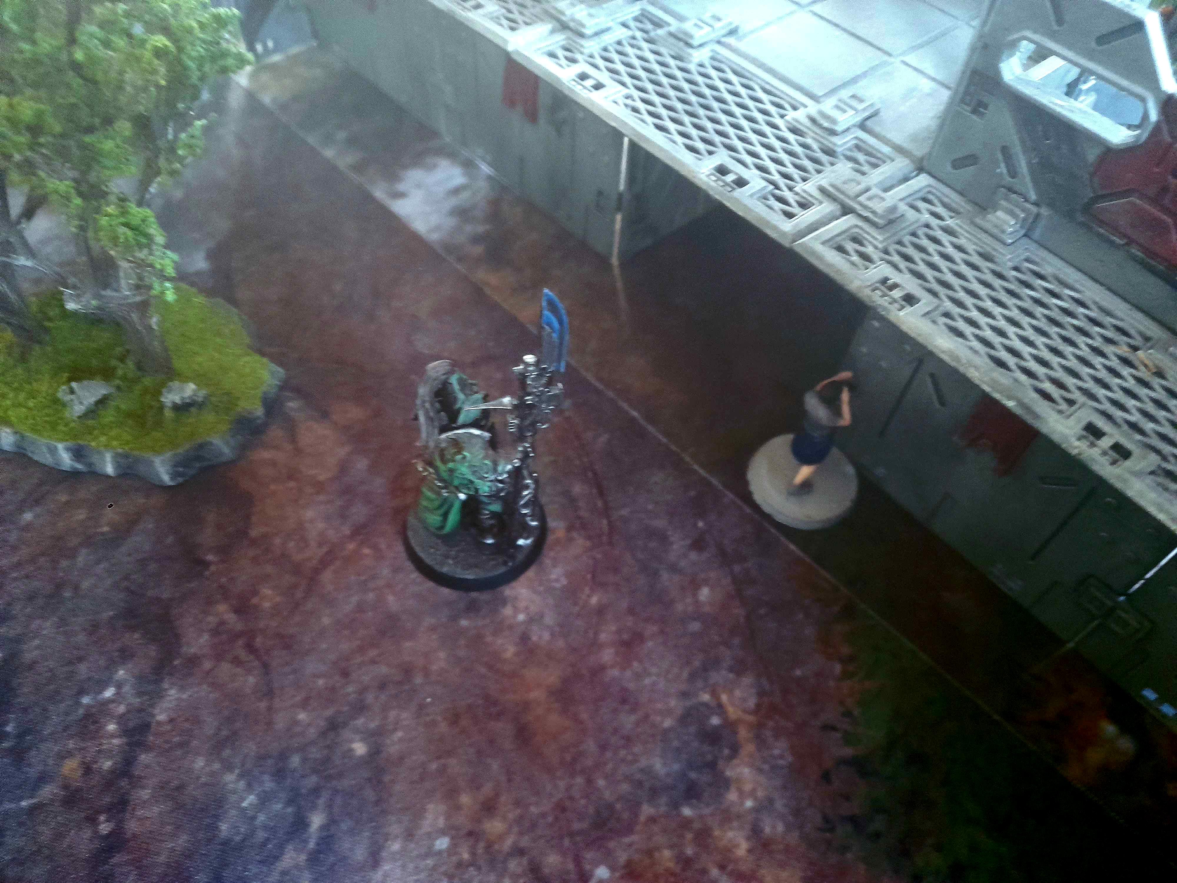 Assassin, Azakir Halgriv, Battle Report, Custodes, Deadzone, Firefight, Fun, Game, Grimdark Future, Mantic, Militia, Mini, Sci Fi, Science Fiction, Skirmish, Terrain, Trees