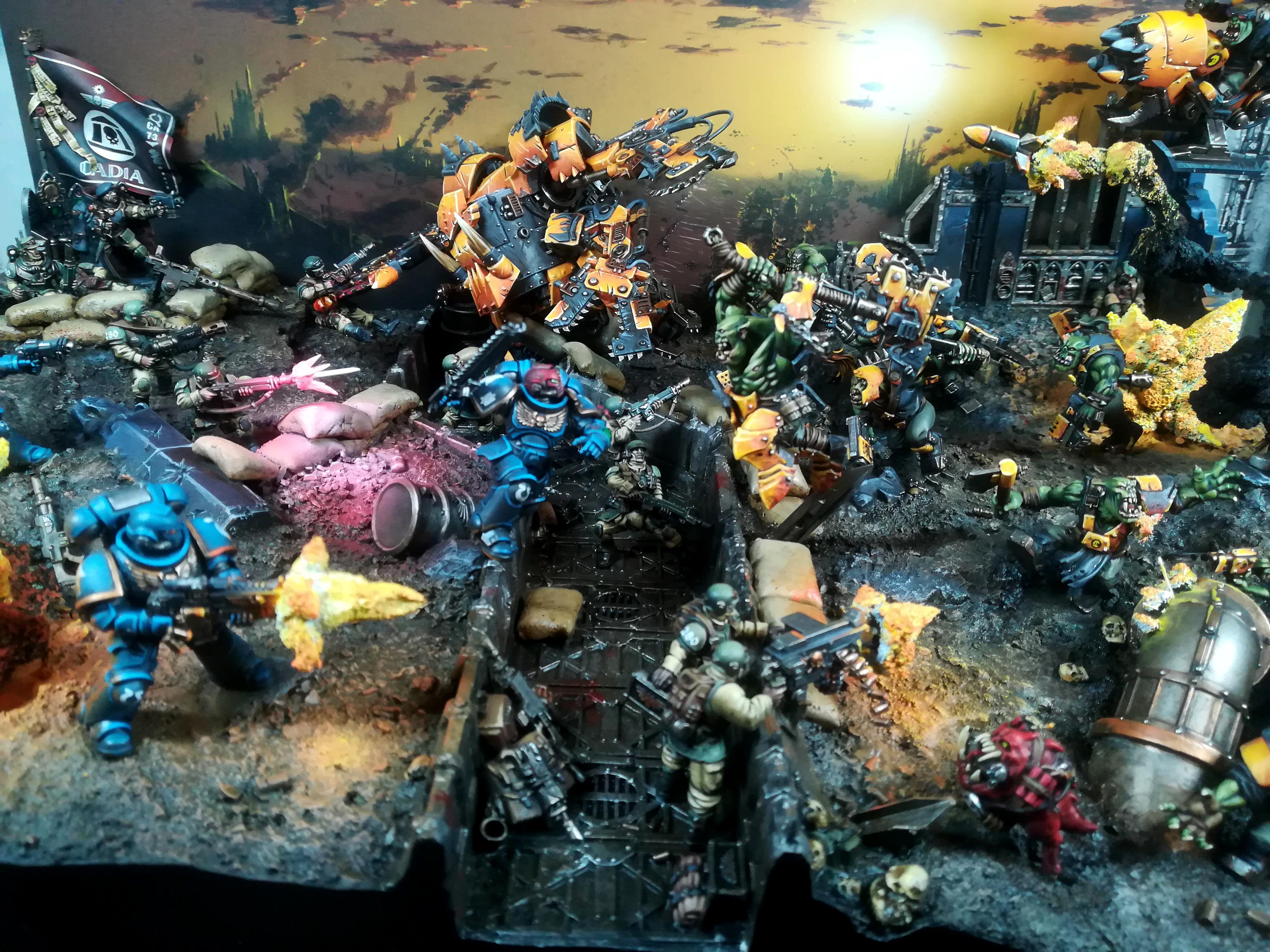 Dorama, Imperials, Orks, Warhammer 40,000