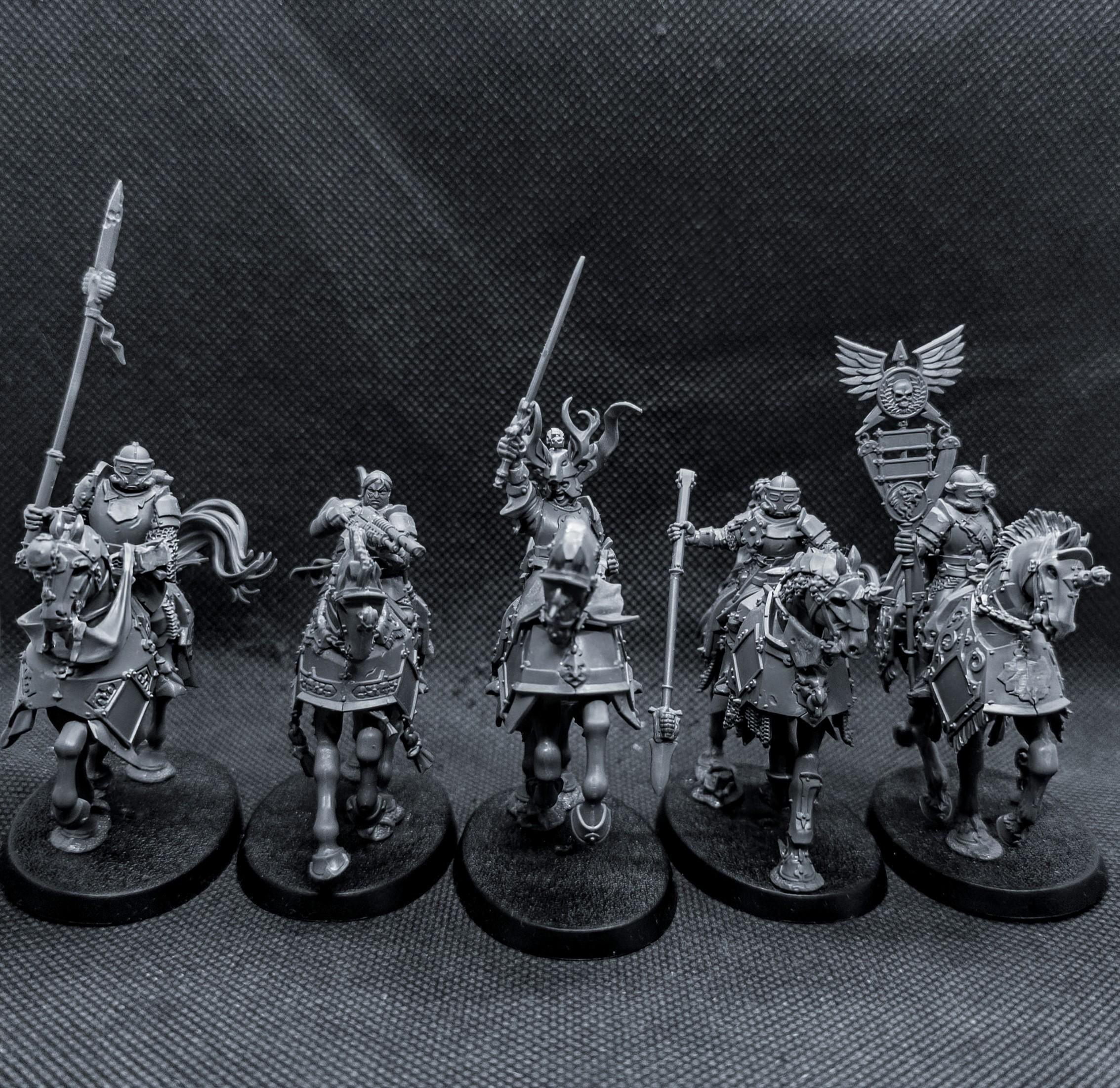 Empire, Imperial Guard, Knights, Rough Riders
