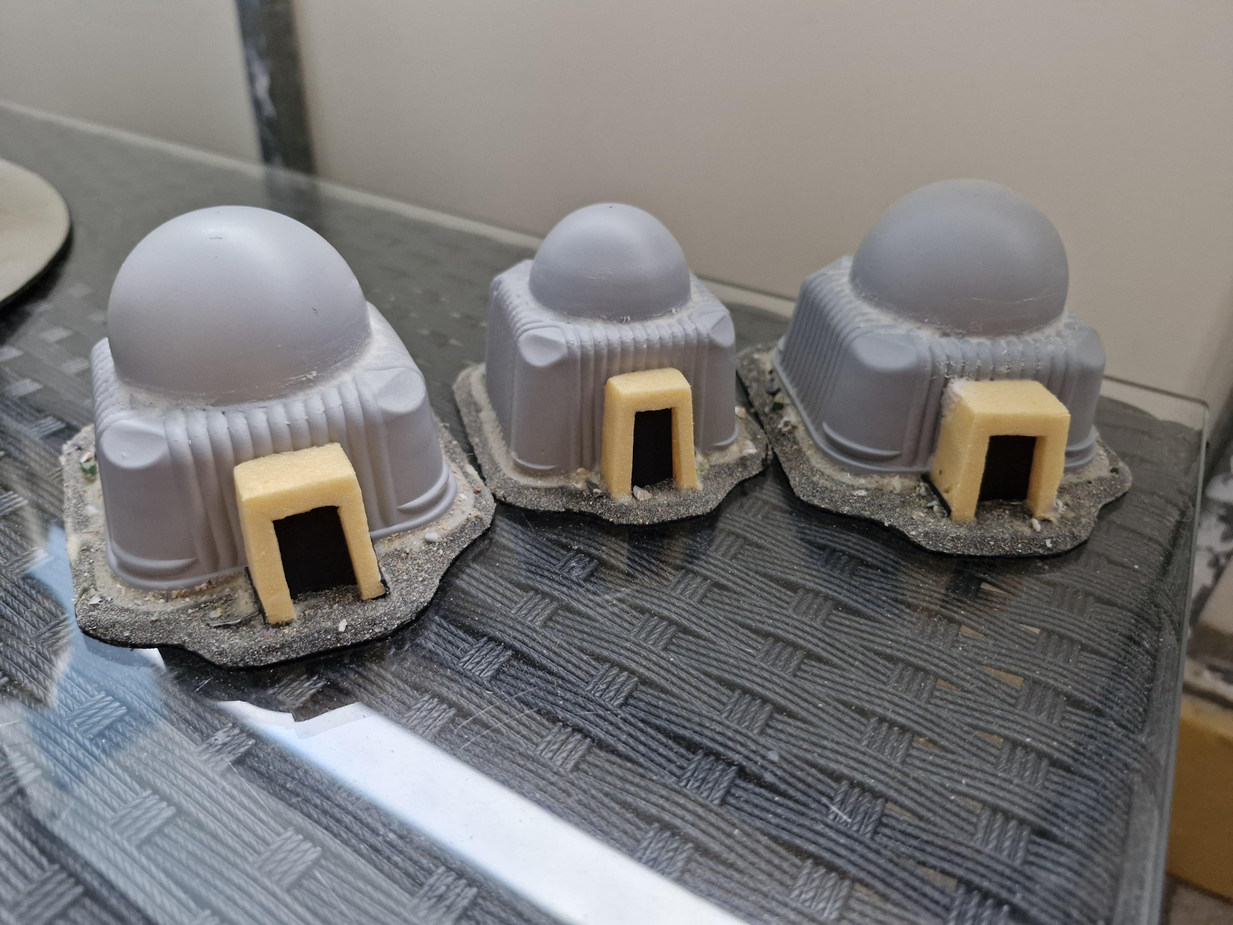 Badlands, Blitz, Buildings, Custom, Desert, Gear, Heavy, Outpost, Scratch Build, Terrain