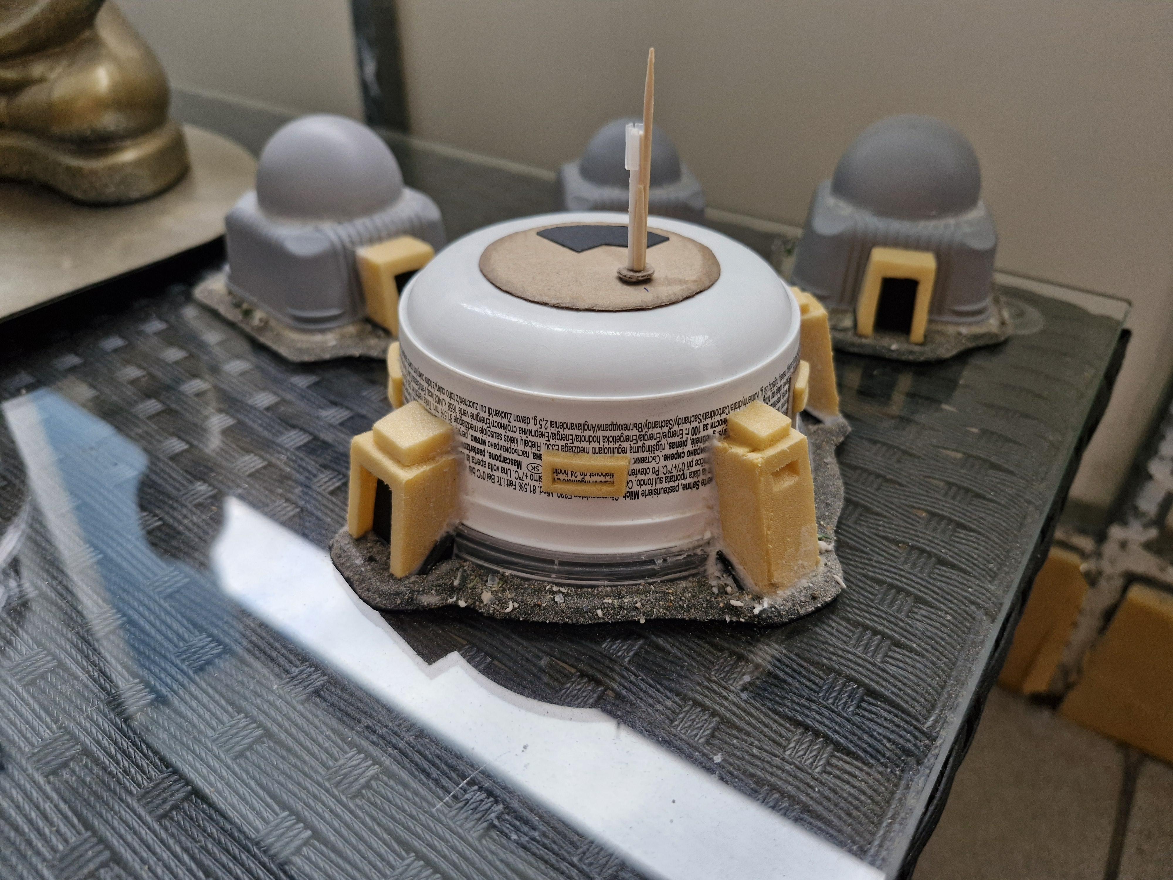 Badlands, Blitz, Buildings, Custom, Desert, Gear, Heavy, Outpost, Scratch Build, Terrain