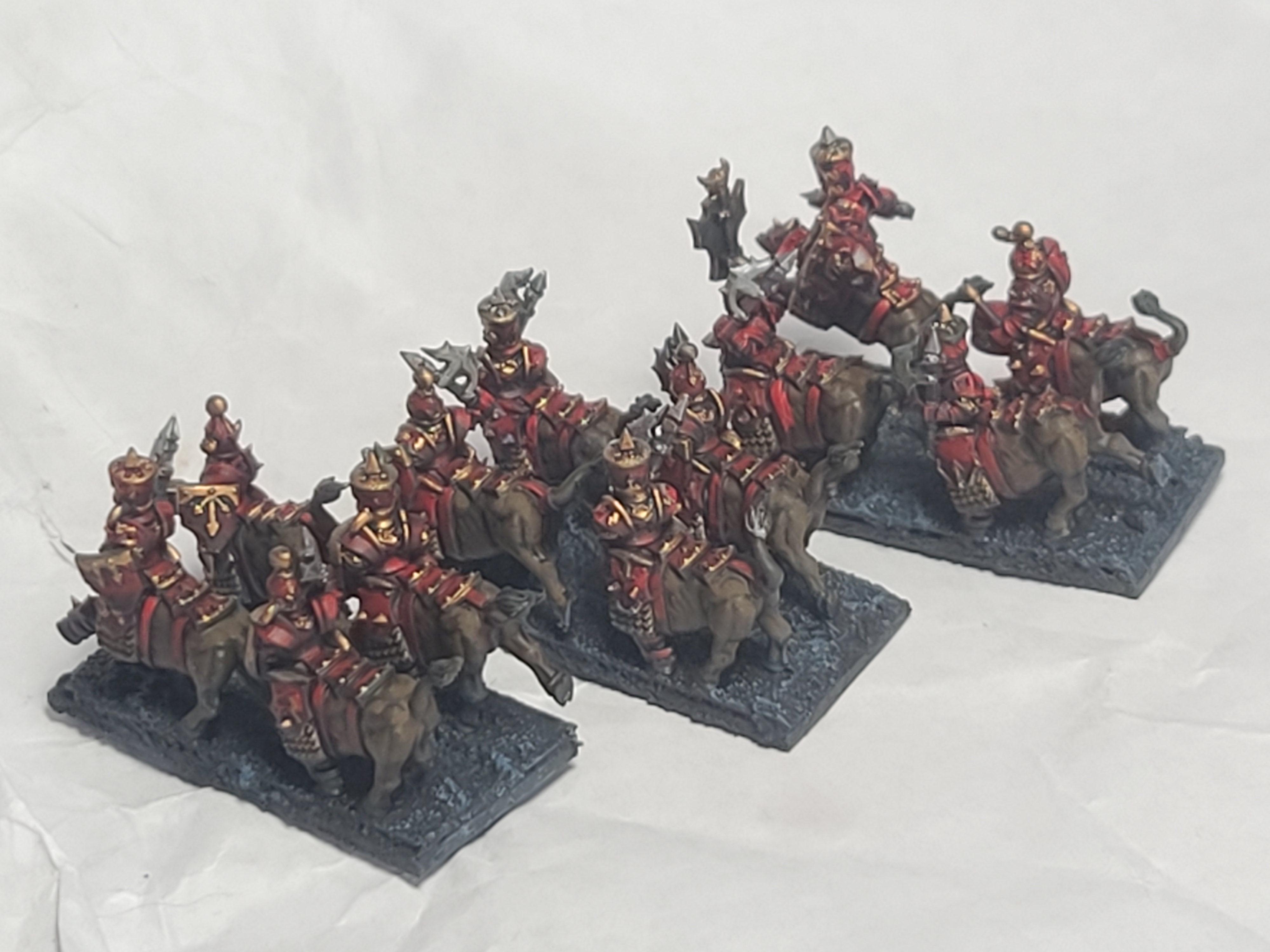 10mm, 3d Print, Bull Centaurs, Chaos Dwarf, Forest Dragon Design, Marvelous Minipaints, Warmaster