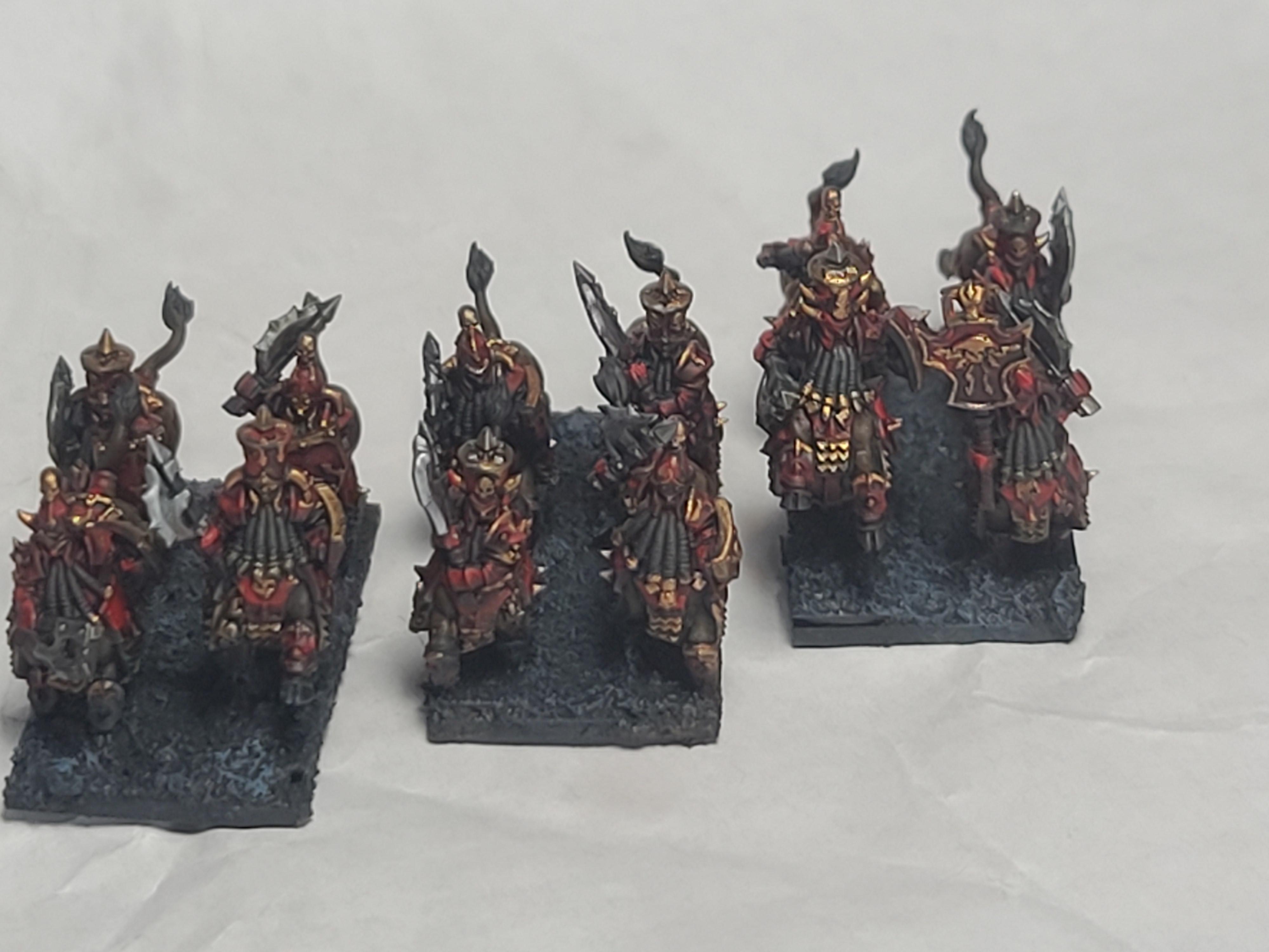 10mm, 3d Print, Bull Centaurs, Chaos Dwarf, Forest Dragon Design, Marvelous Minipaints, Warmaster