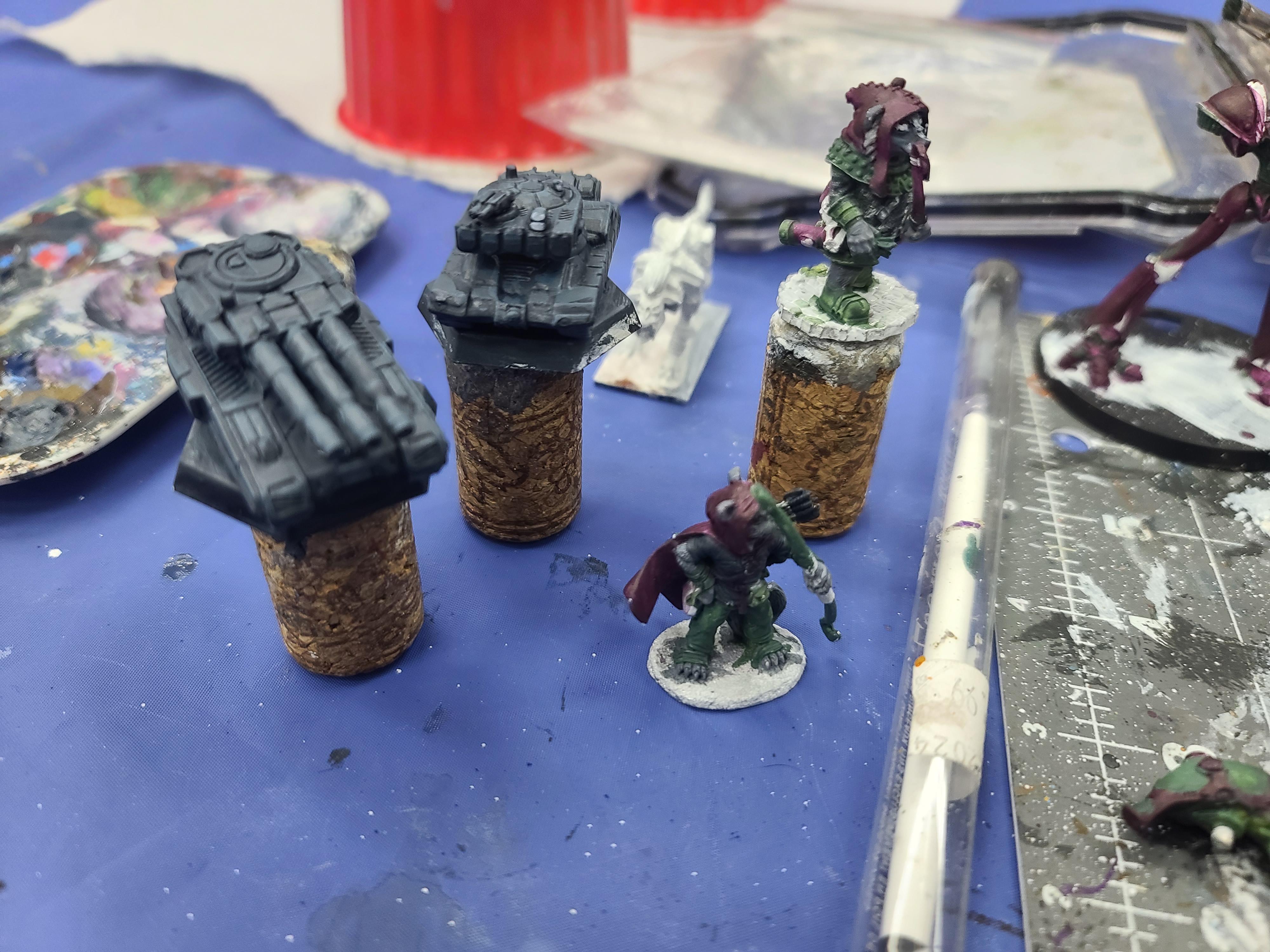 Badger Archer, Battletech, Cat Ranger, Catalyst Game Labs, Dark Sword Miniatures, Games Workshop, Schrek, Sphinx, Sturmfeuer, Tank