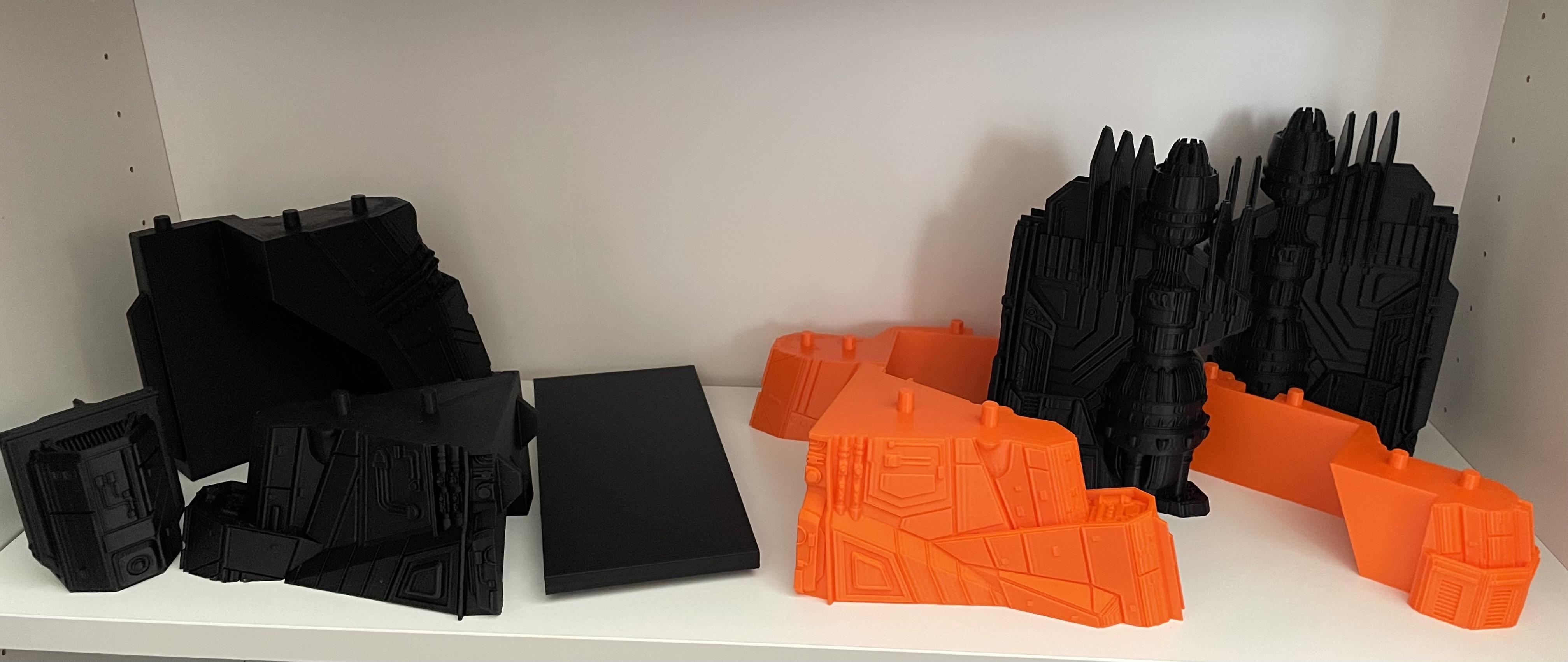 3d Print, Imperial Terrain, Starship, Terrain