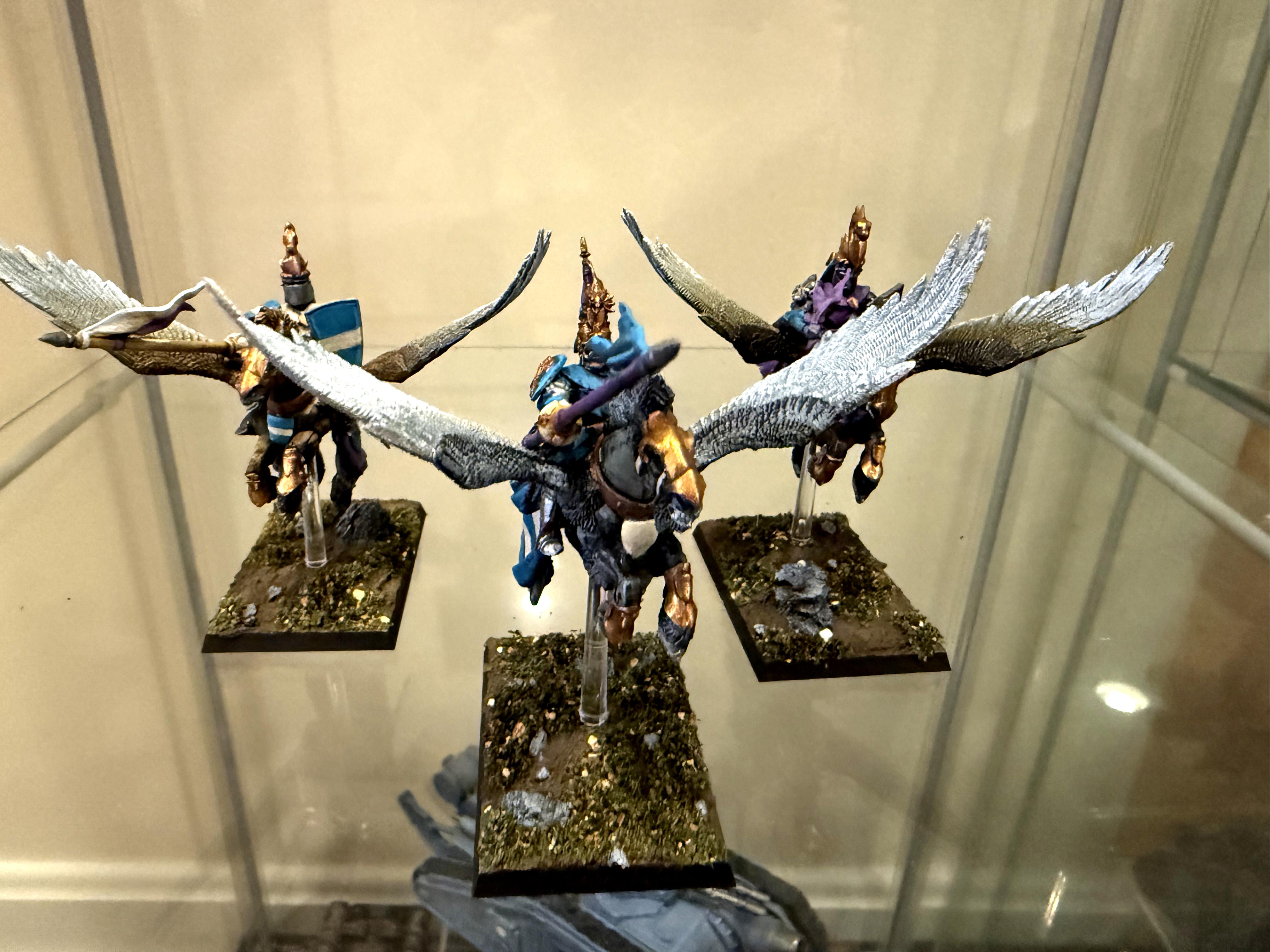 Bretonnians, Knights, Pegasus Knights, The Old World, Warhammer Fantasy