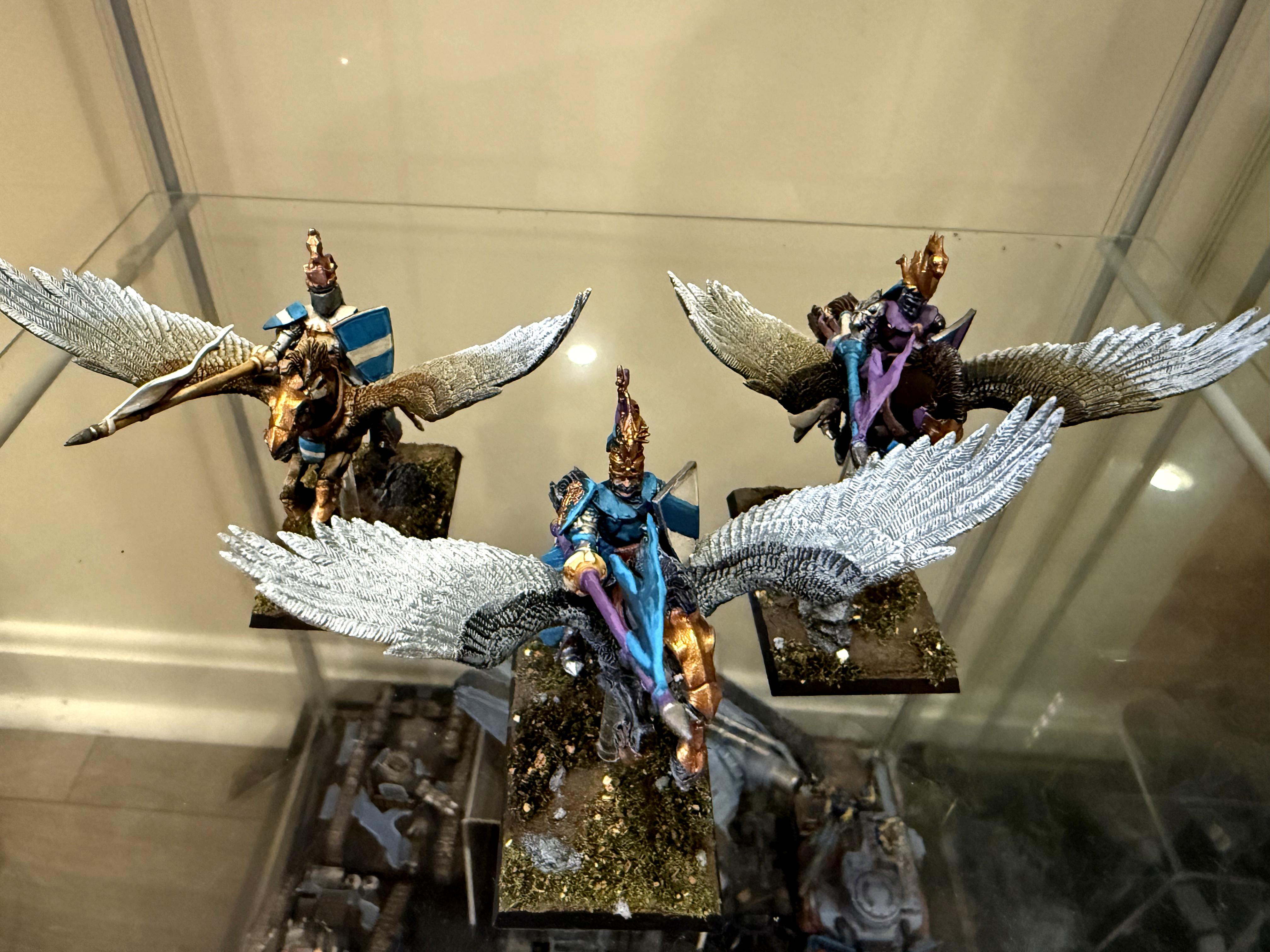 Bretonnians, Knights, Pegasus Knights, The Old World, Warhammer Fantasy