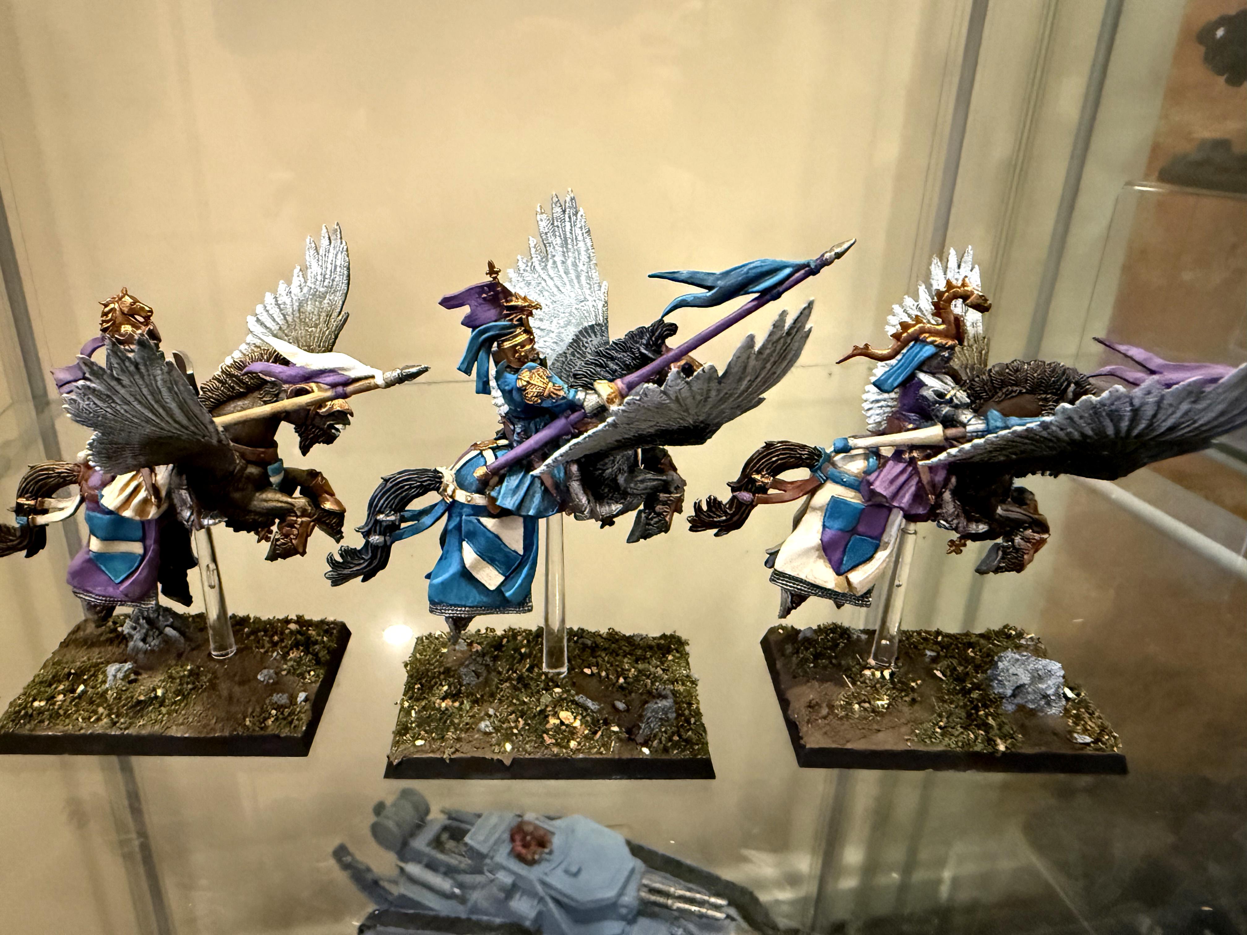 Bretonnians, Knights, Pegasus Knights, The Old World, Warhammer Fantasy