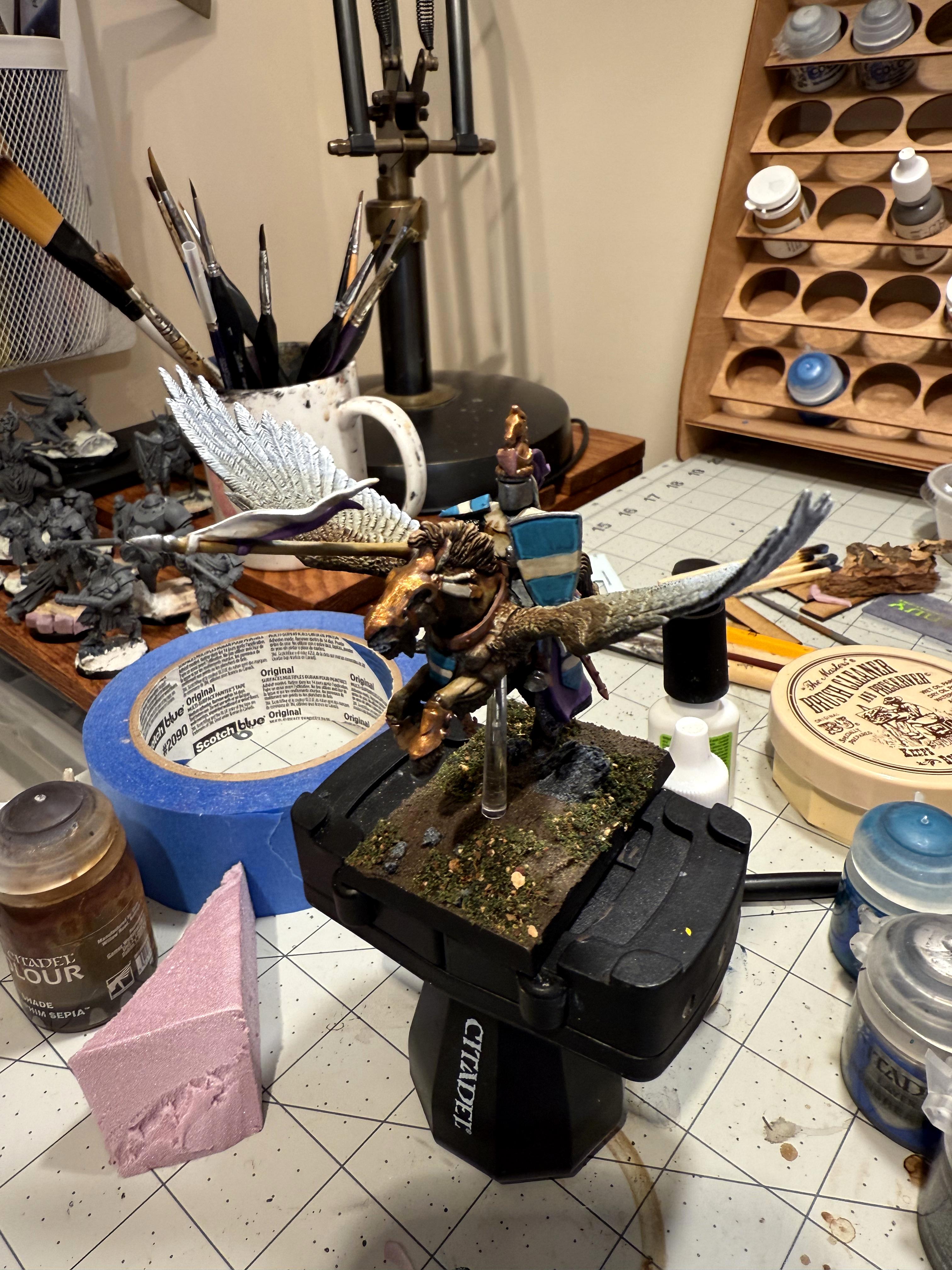 Bretonnians, Knights, Oldhammer, Pegasus Knights, The Old World, Warhammer The Old World