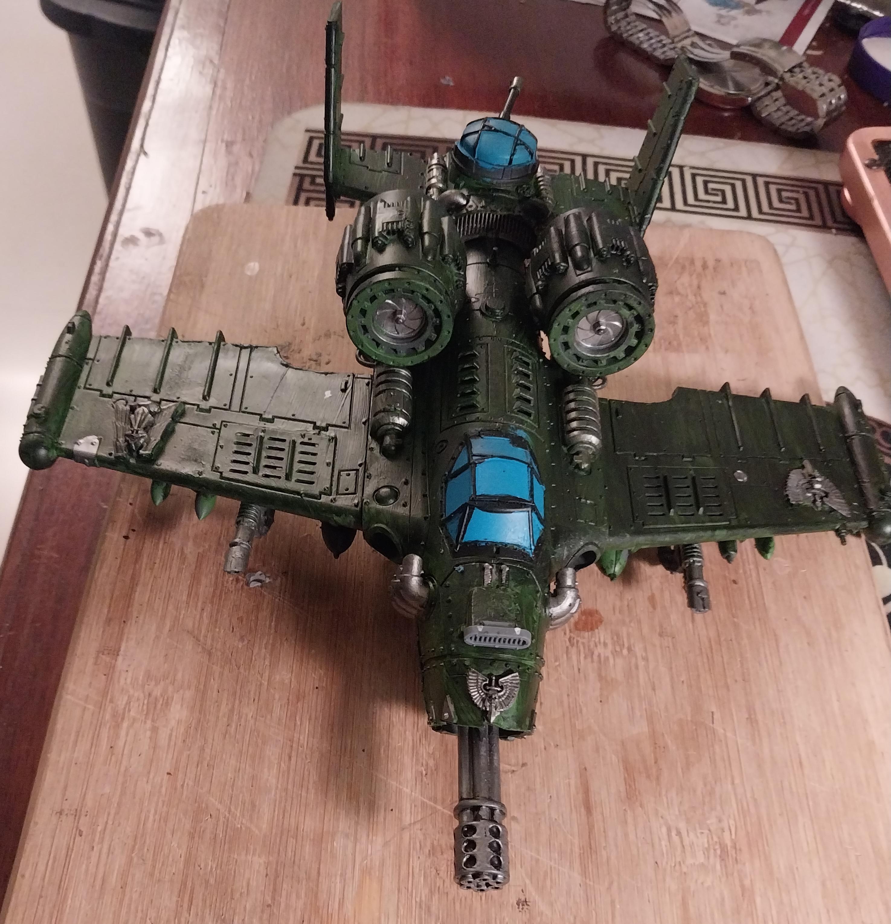 A-10, Aeronautica, Dakkajet, Fighter, Flyer, Imperial Guard, Warthog, Work In Progress