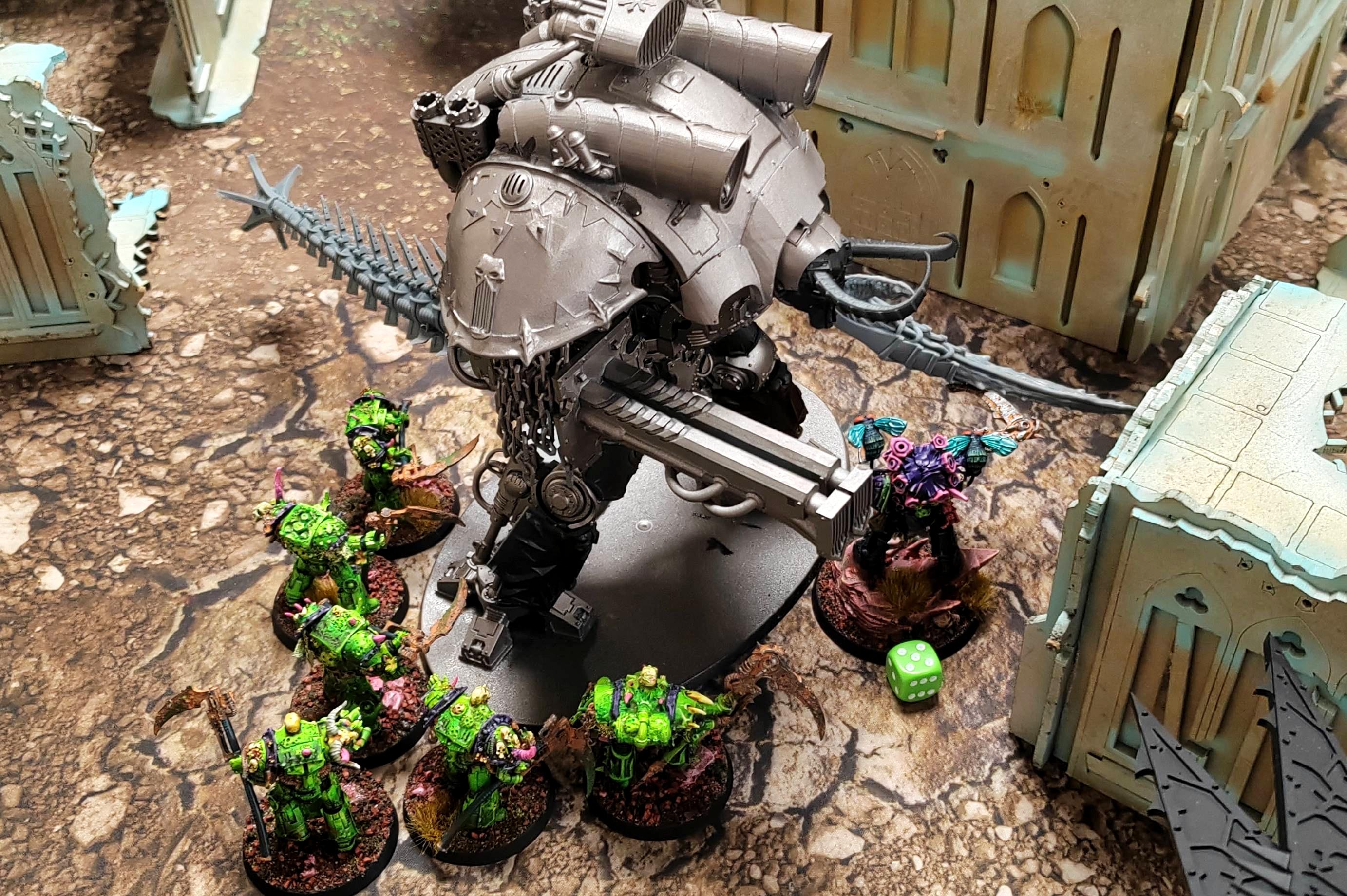 Deathshroud and Typhus disassemble a Ruinator