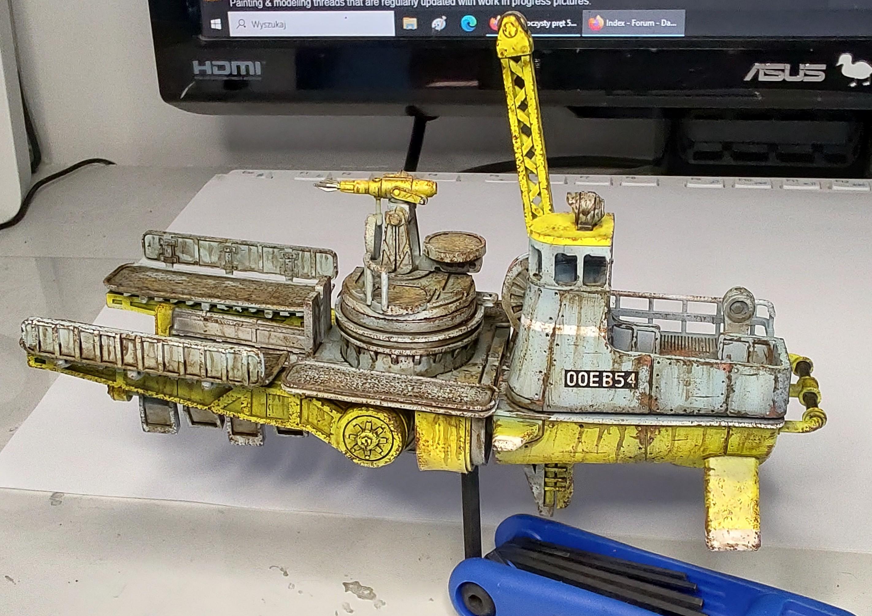 Fishing boat wip