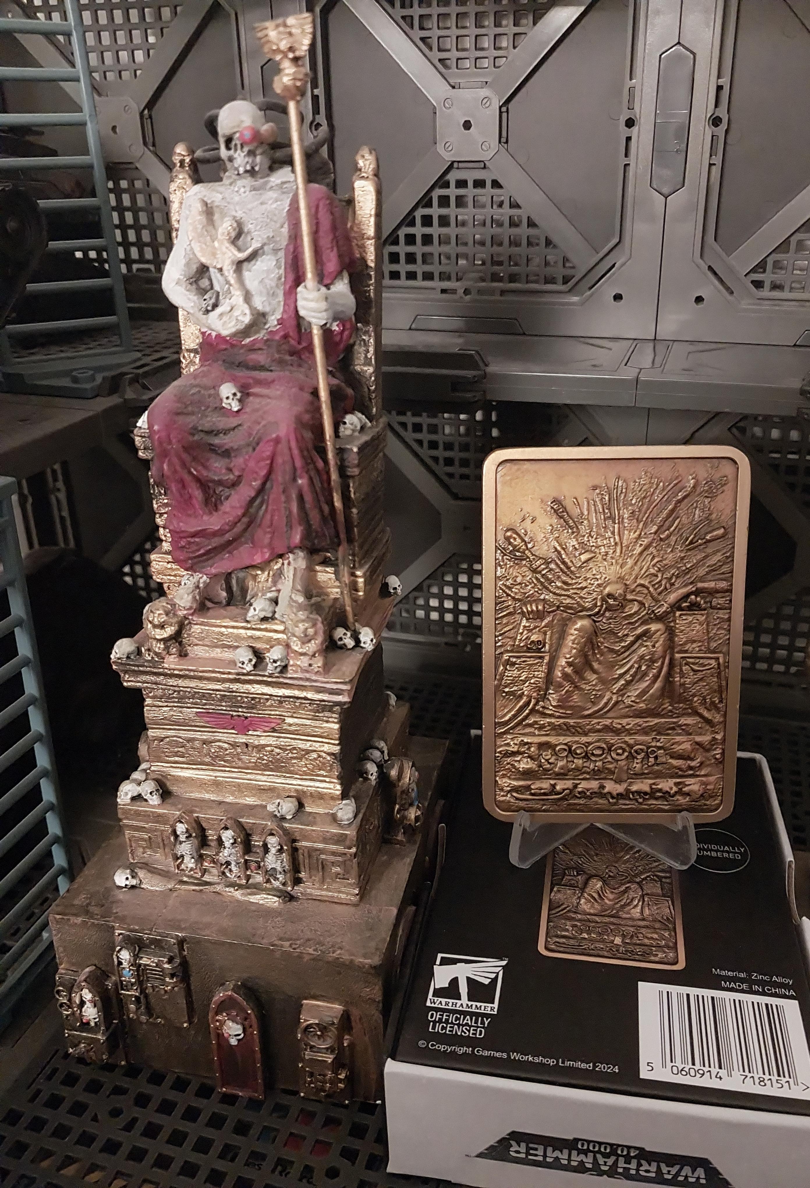 Collectable, Emperor, Emperor Of Mankind, Ingot