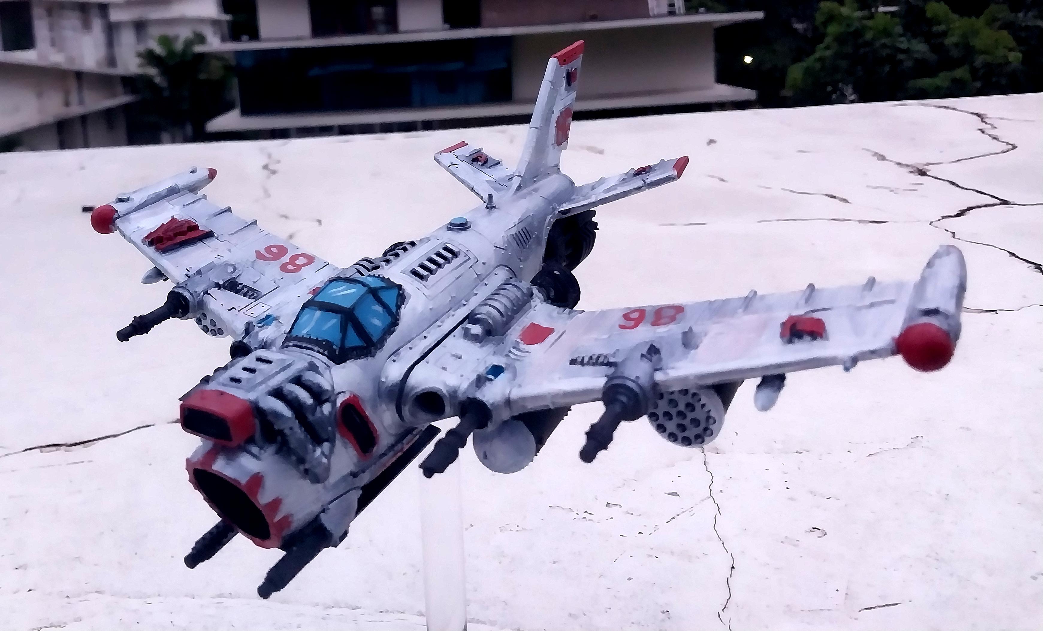 Dakkajet, F-86, Fighter, Flyer, Imperial Guard, Sabre, Thunderbolt