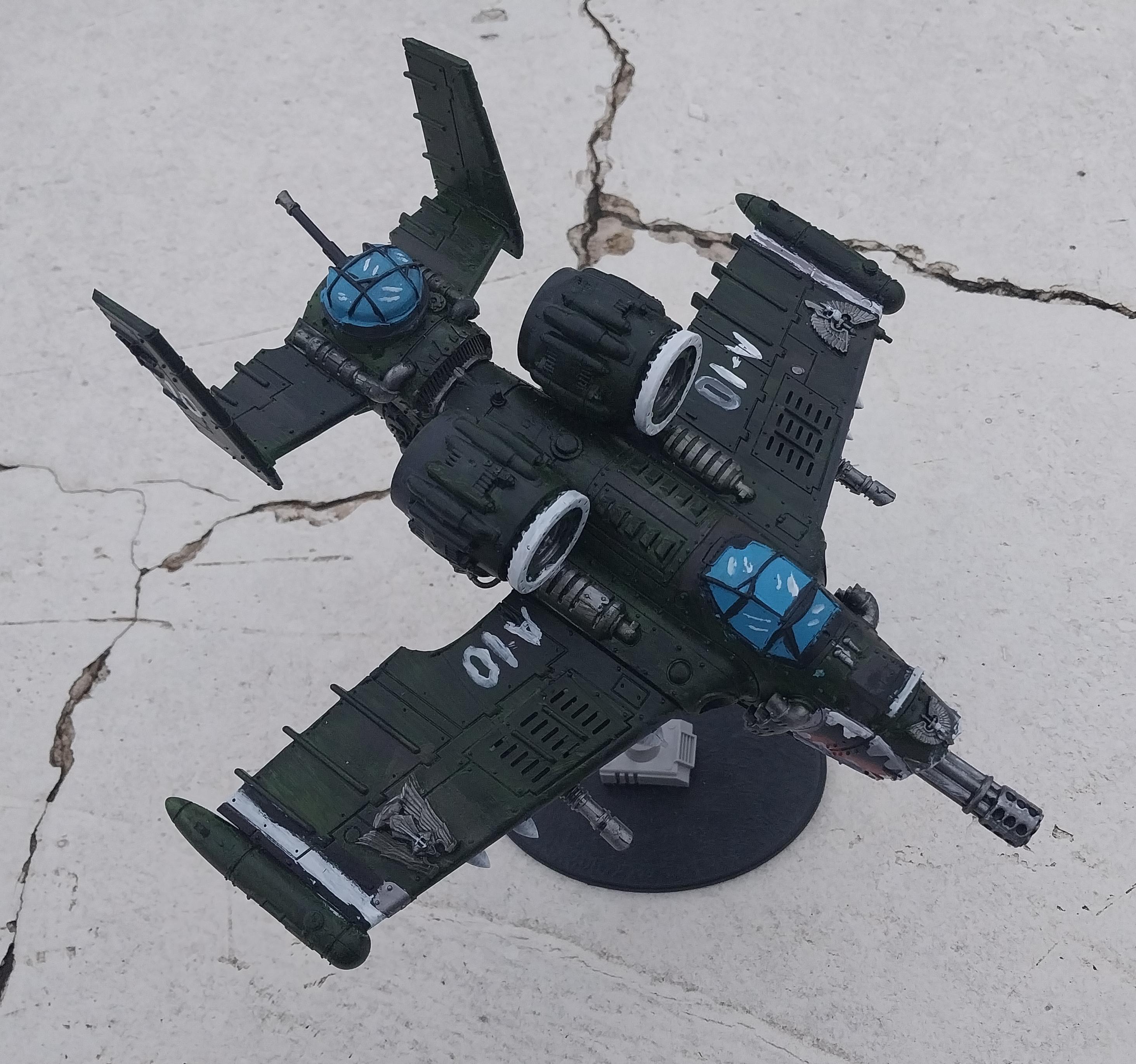 A-10, Avenger, Dakkajet, Fighter, Flyer, Imperial Guard, Warthog
