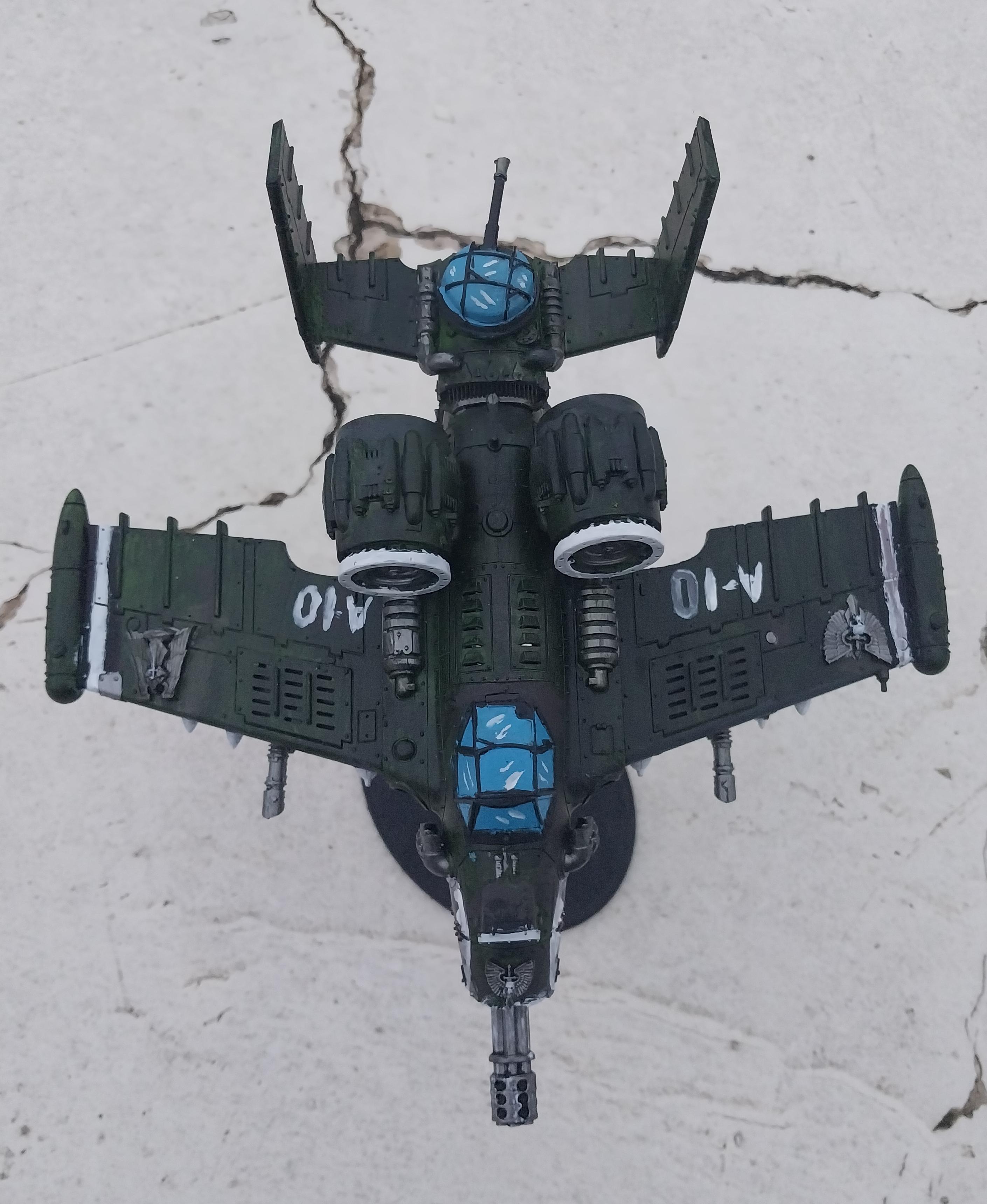 A-10, Avenger, Dakkajet, Fighter, Flyer, Imperial Guard, Warthog