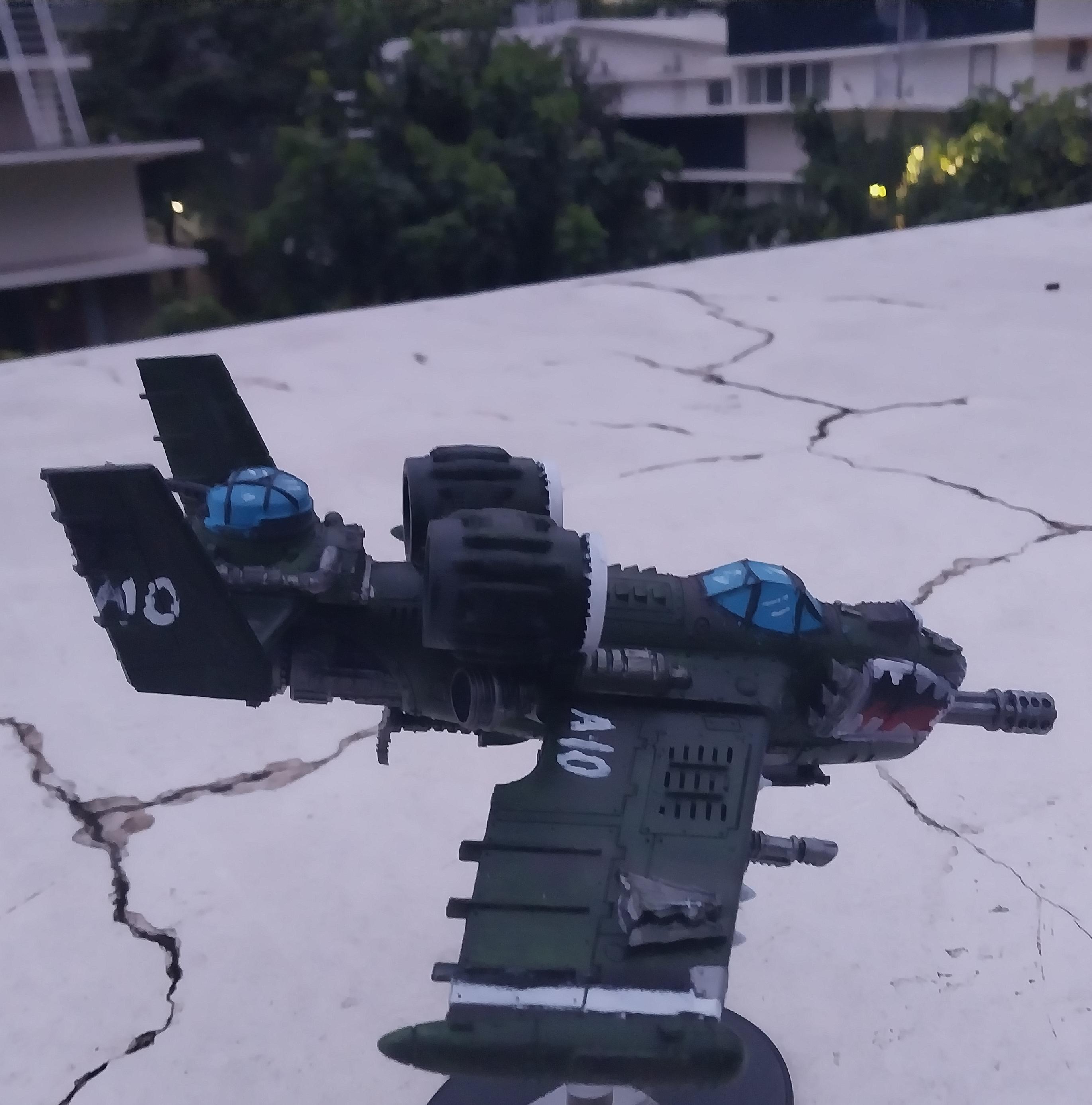 A-10, Avenger, Dakkajet, Fighter, Flyer, Imperial Guard, Warthog