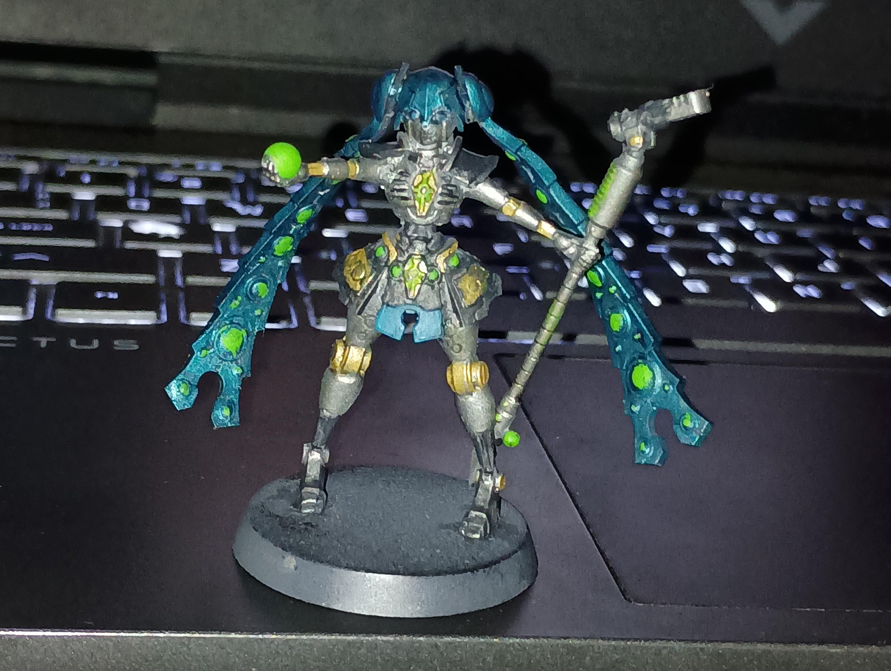 Anime, Female, Lord, Miku, Necrons