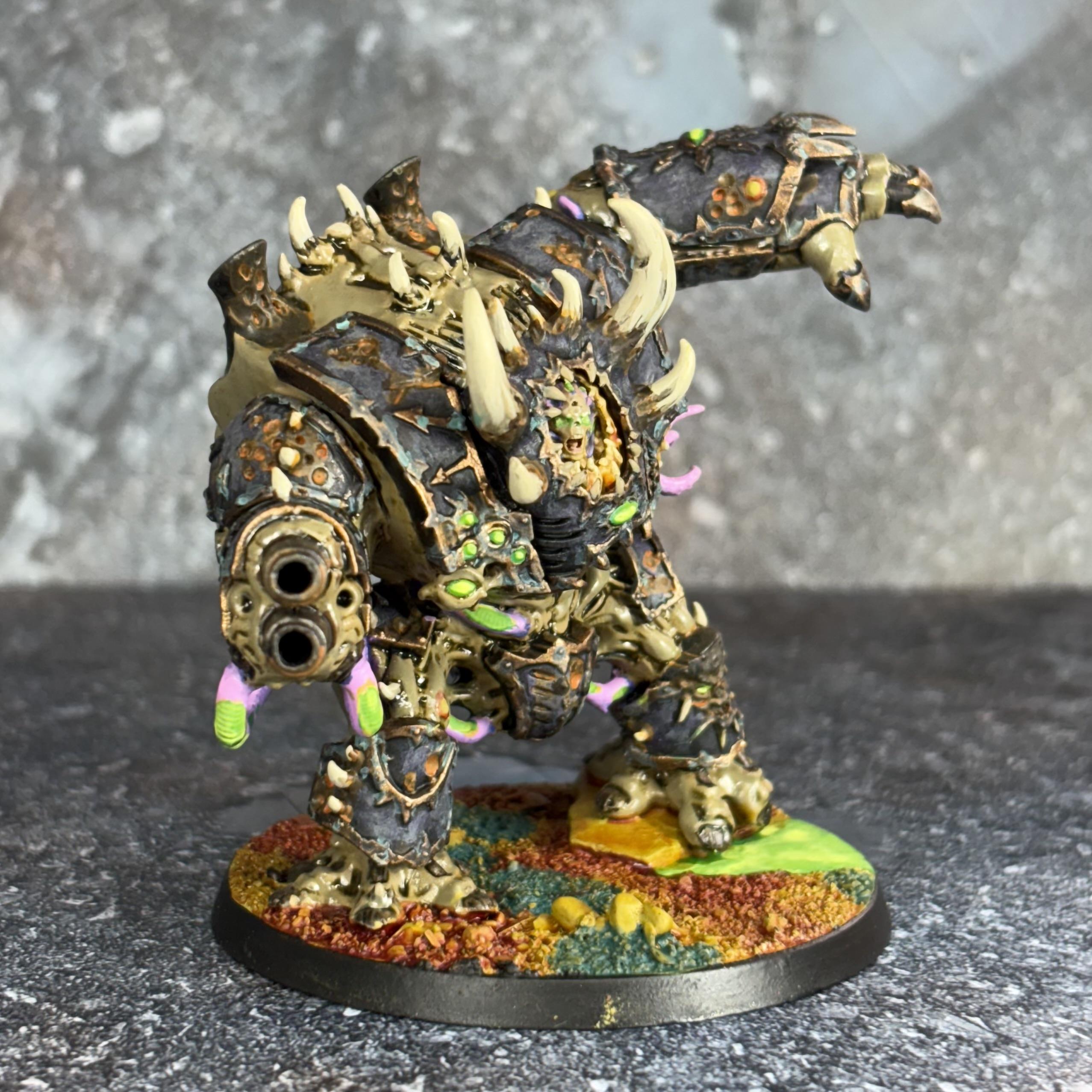Chaos Space Marines, Death Guard, Hellbrute, Plague Marines, Space Marines, Warhammer 40,000