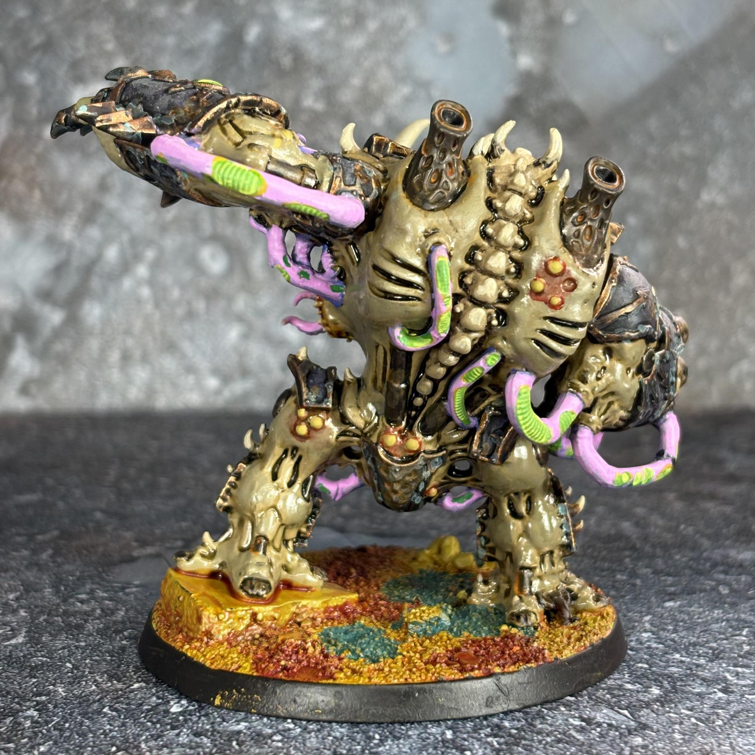 Chaos Space Marines, Death Guard, Hellbrute, Plague Marines, Space Marines, Warhammer 40,000