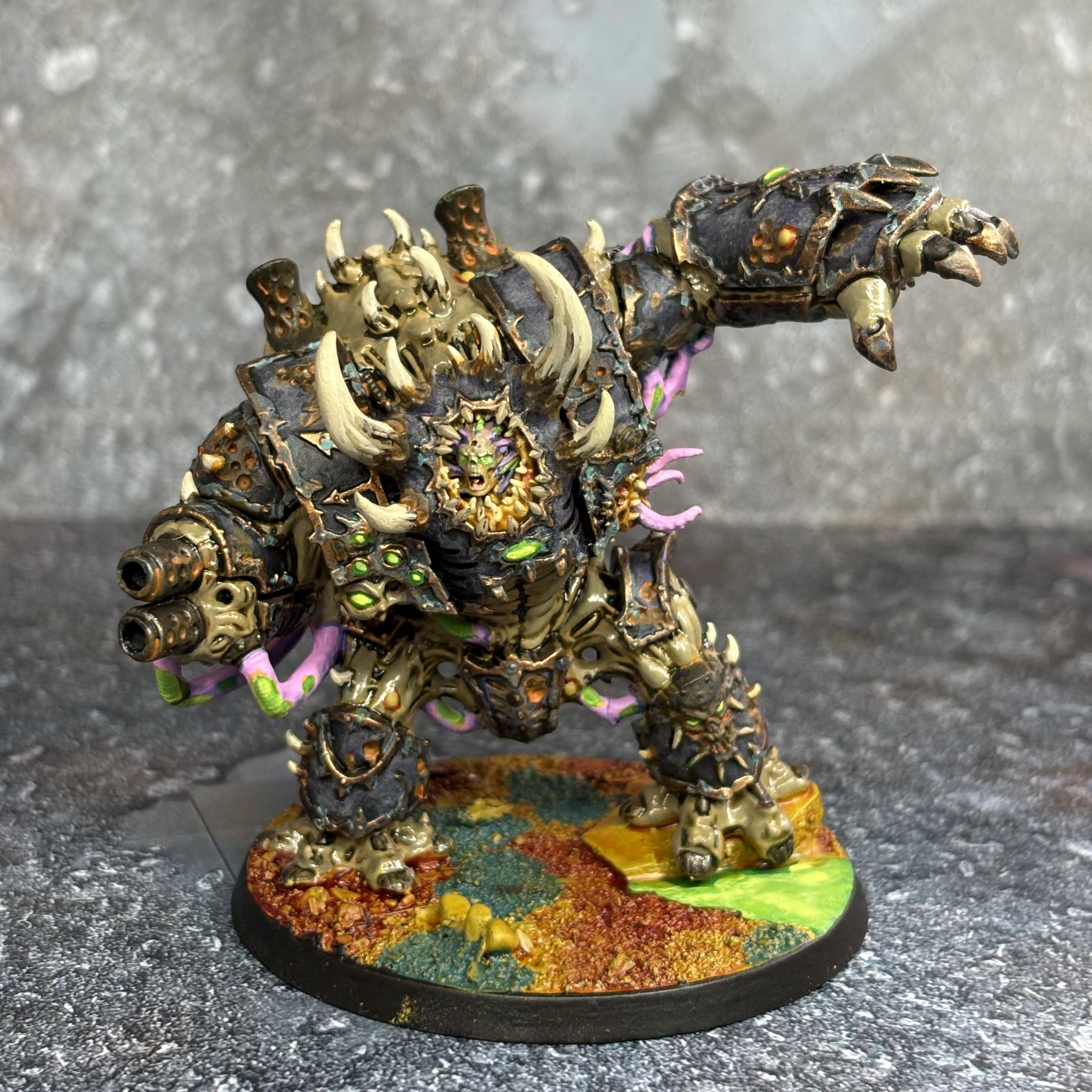 Chaos Space Marines, Death Guard, Hellbrute, Plague Marines, Space Marines, Warhammer 40,000