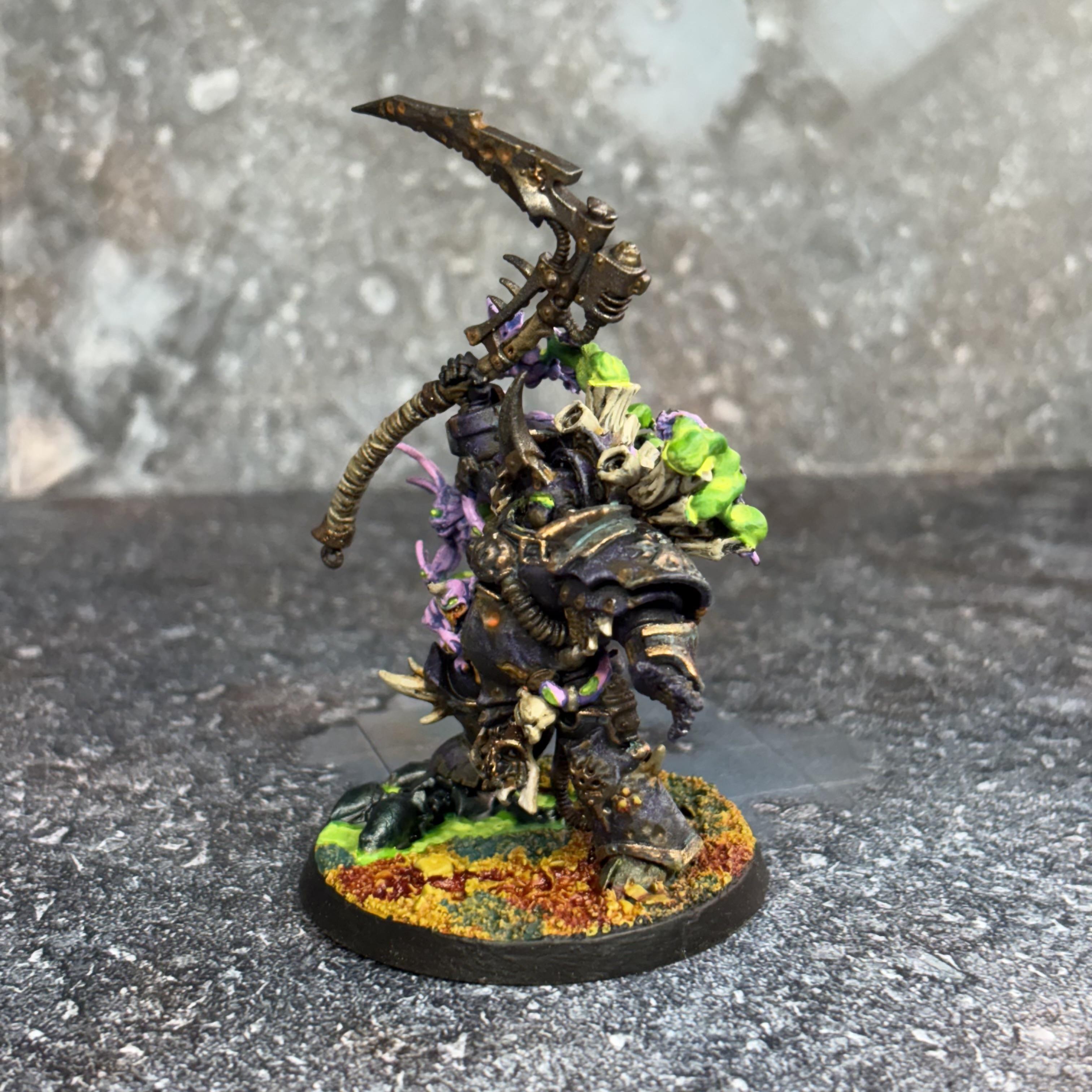Chaos Space Marines, Death Guard, Herald Of Nurgle, Plague Marines, Space Marines, Typhus, Warhammer 40,000
