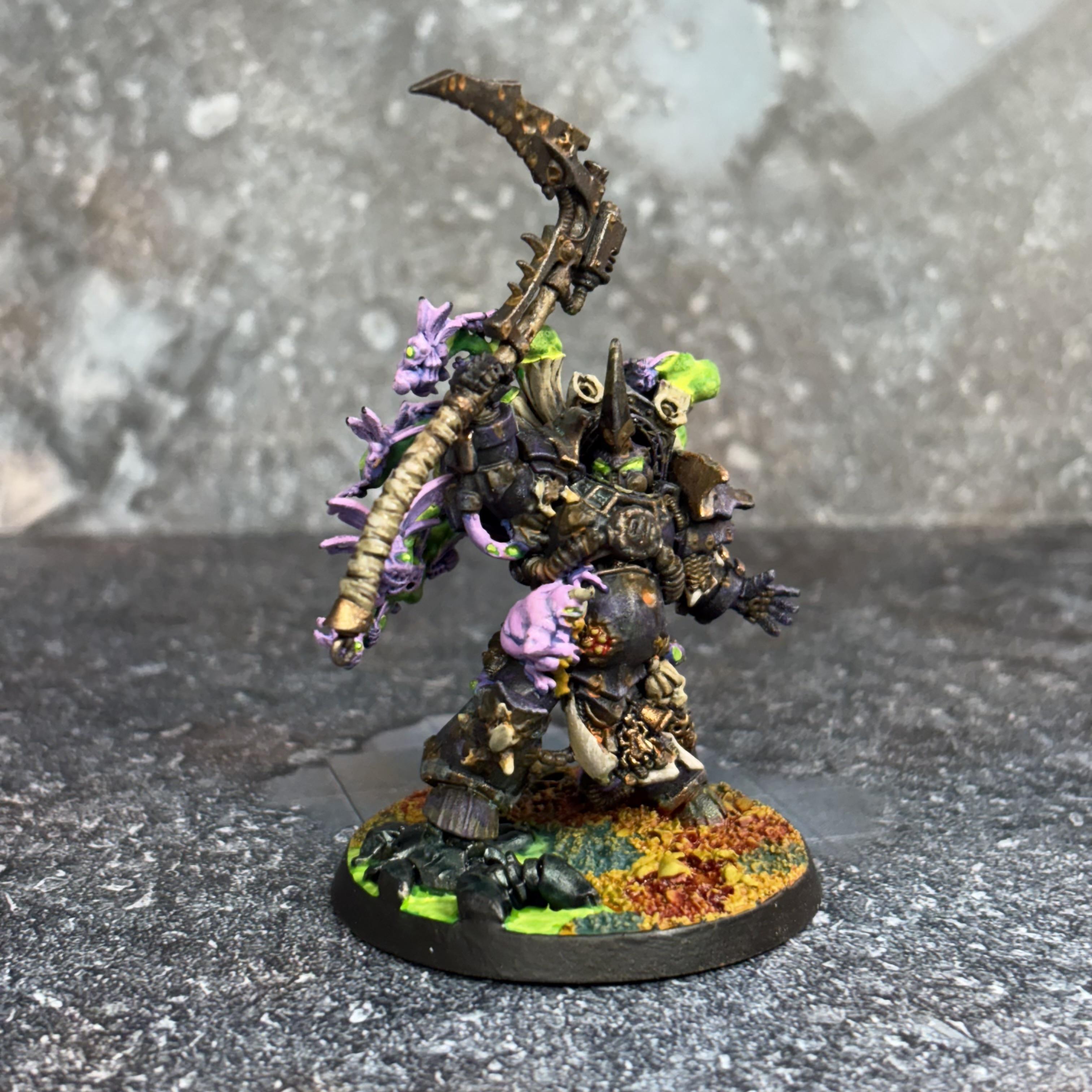 Chaos Space Marines, Death Guard, Herald Of Nurgle, Plague Marines, Space Marines, Typhus, Warhammer 40,000