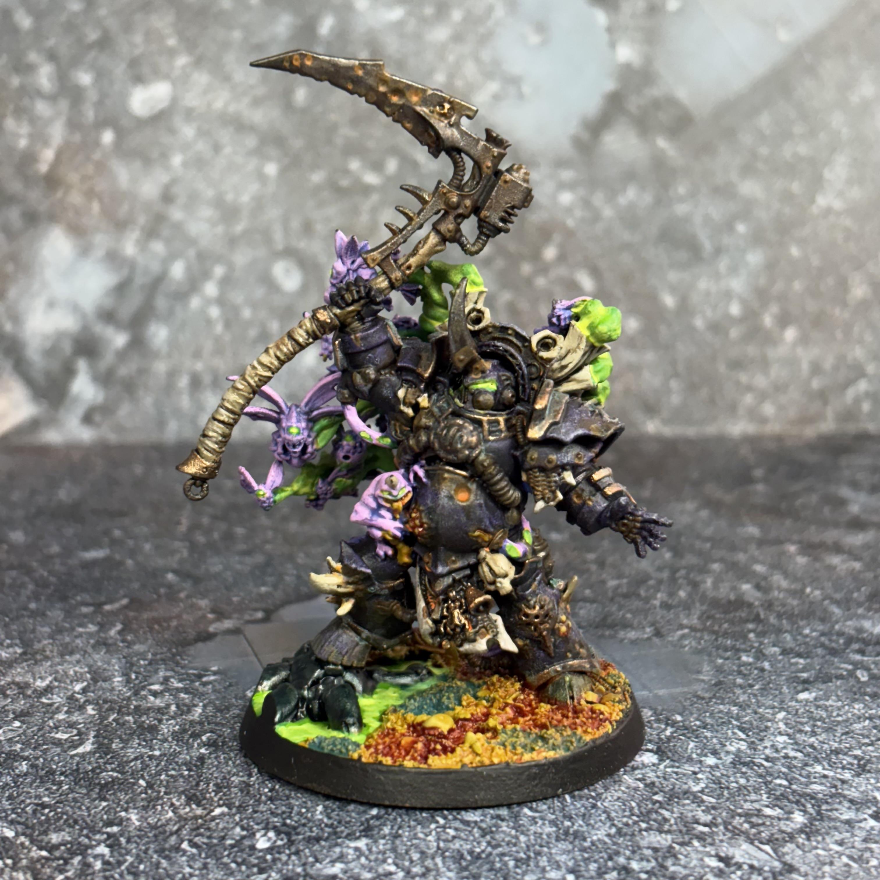 Chaos Space Marines, Death Guard, Herald Of Nurgle, Plague Marines, Space Marines, Typhus, Warhammer 40,000