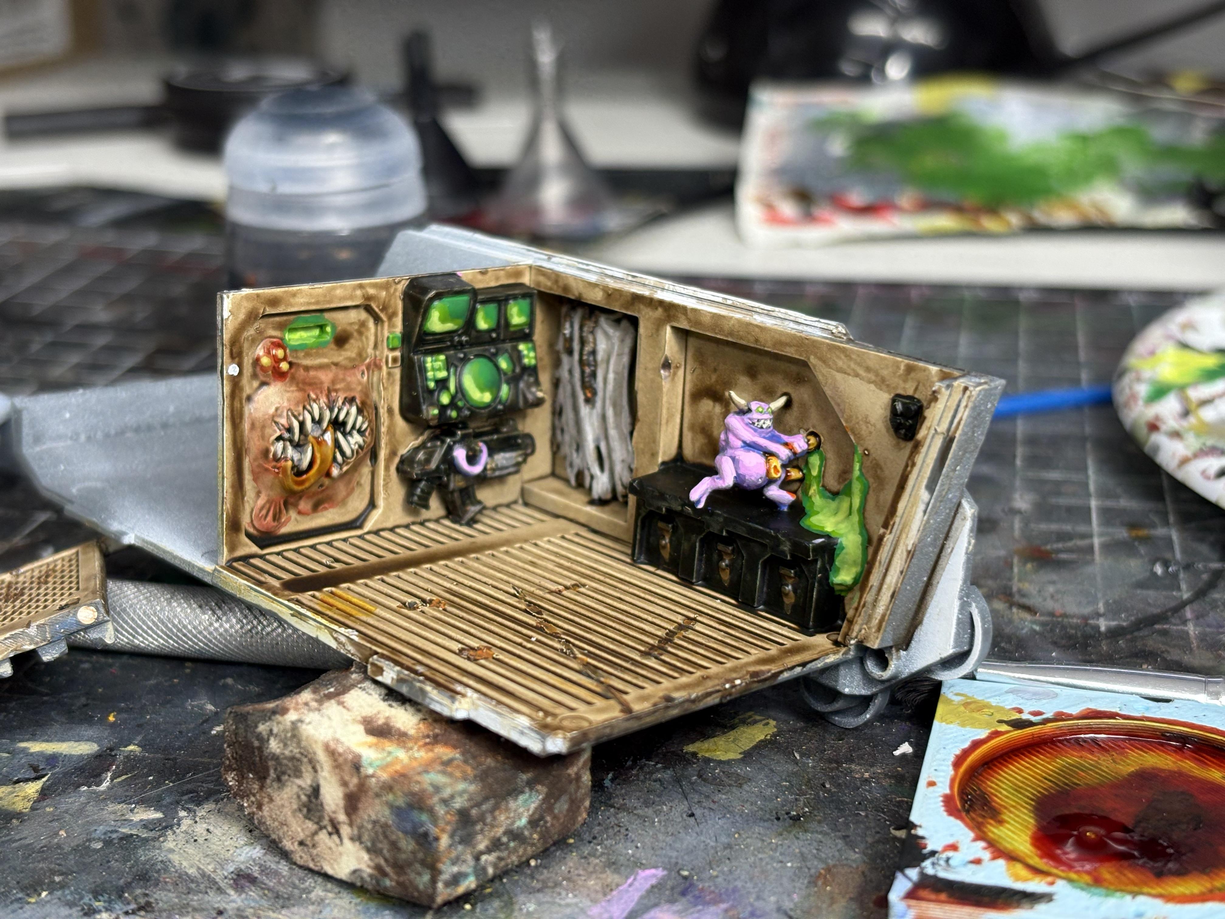 Chaos Space Marines, Death Guard, Forge World, Nurgling, Plague Marines, Rhino, Space Marines, Warhammer 40,000