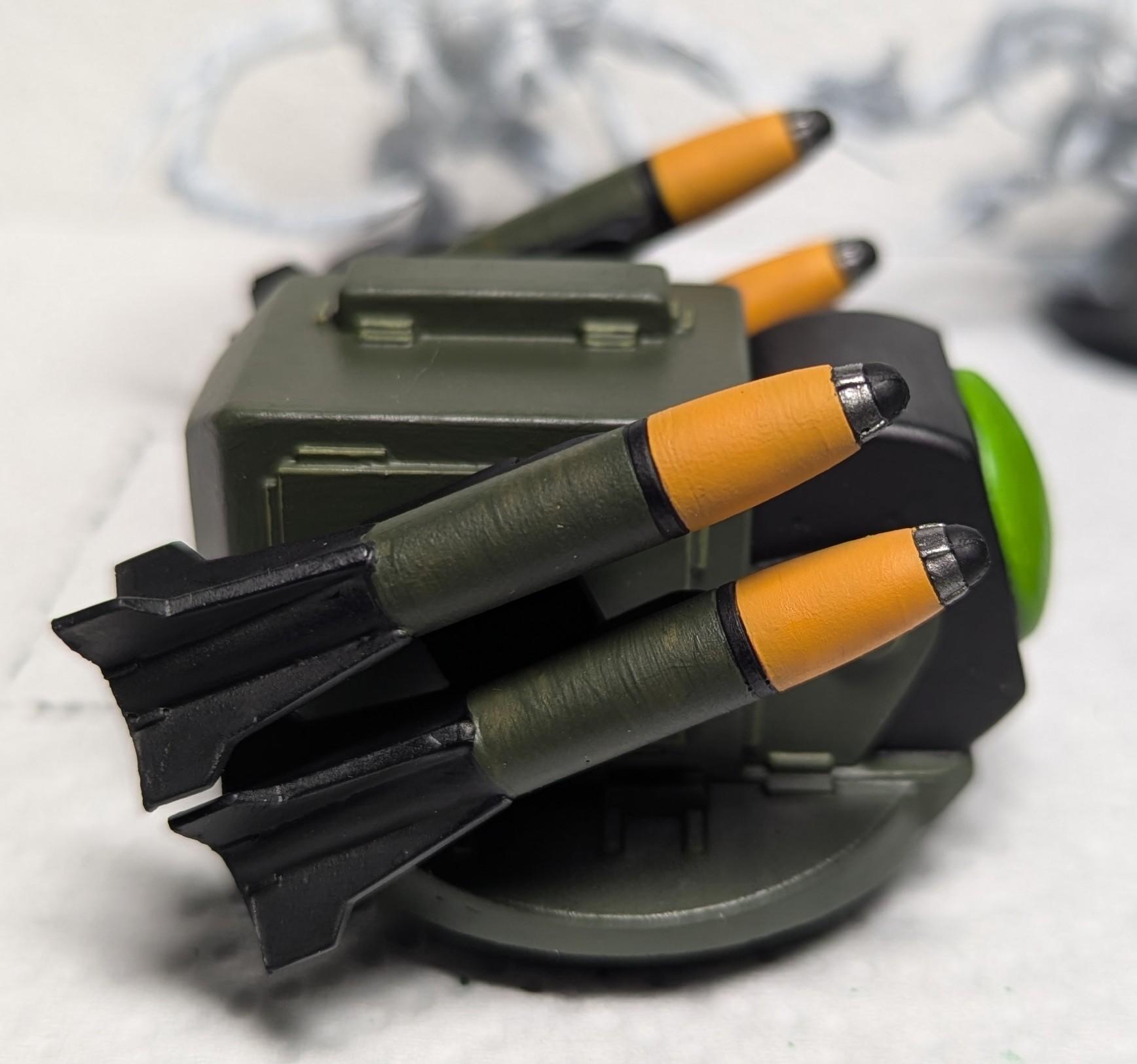2025, Missile, Old Crow, Painted, Turret
