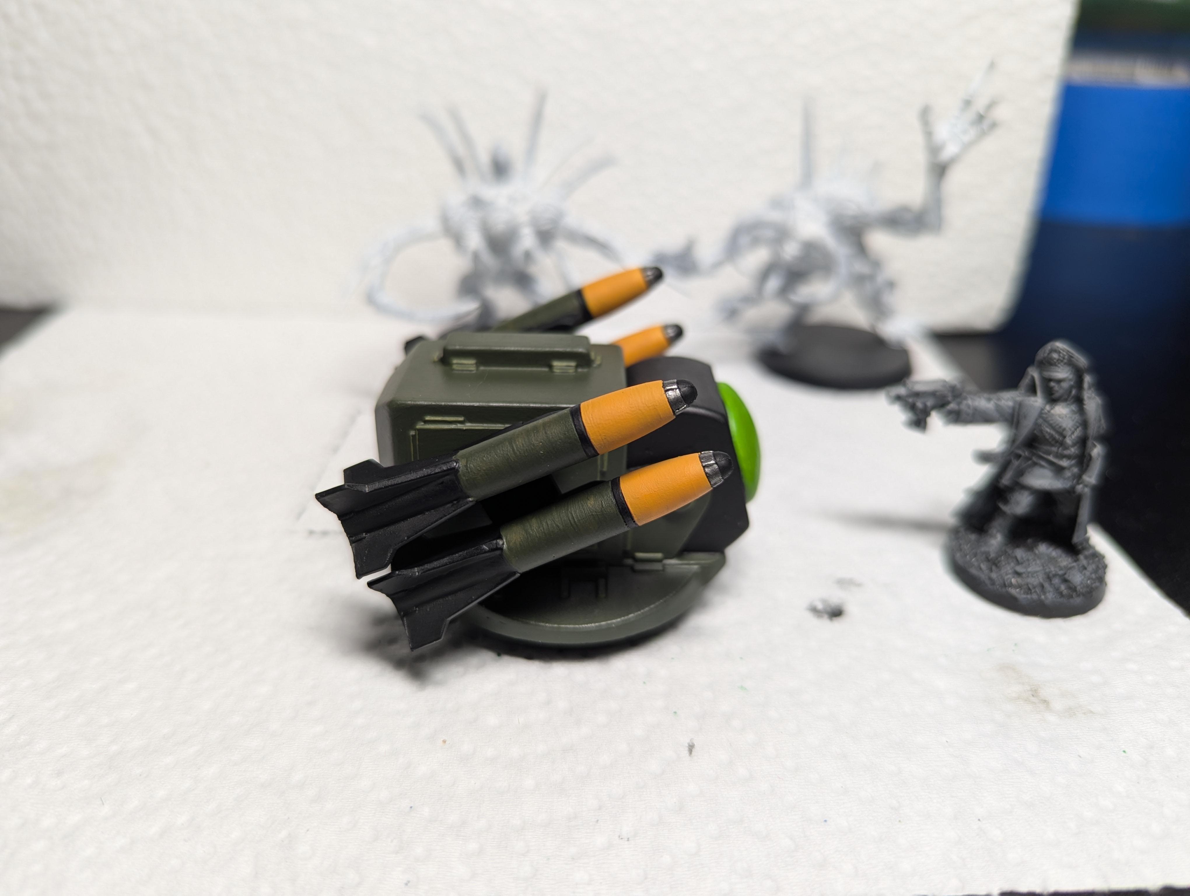 2025, Missile, Old Crow, Painted, Turret