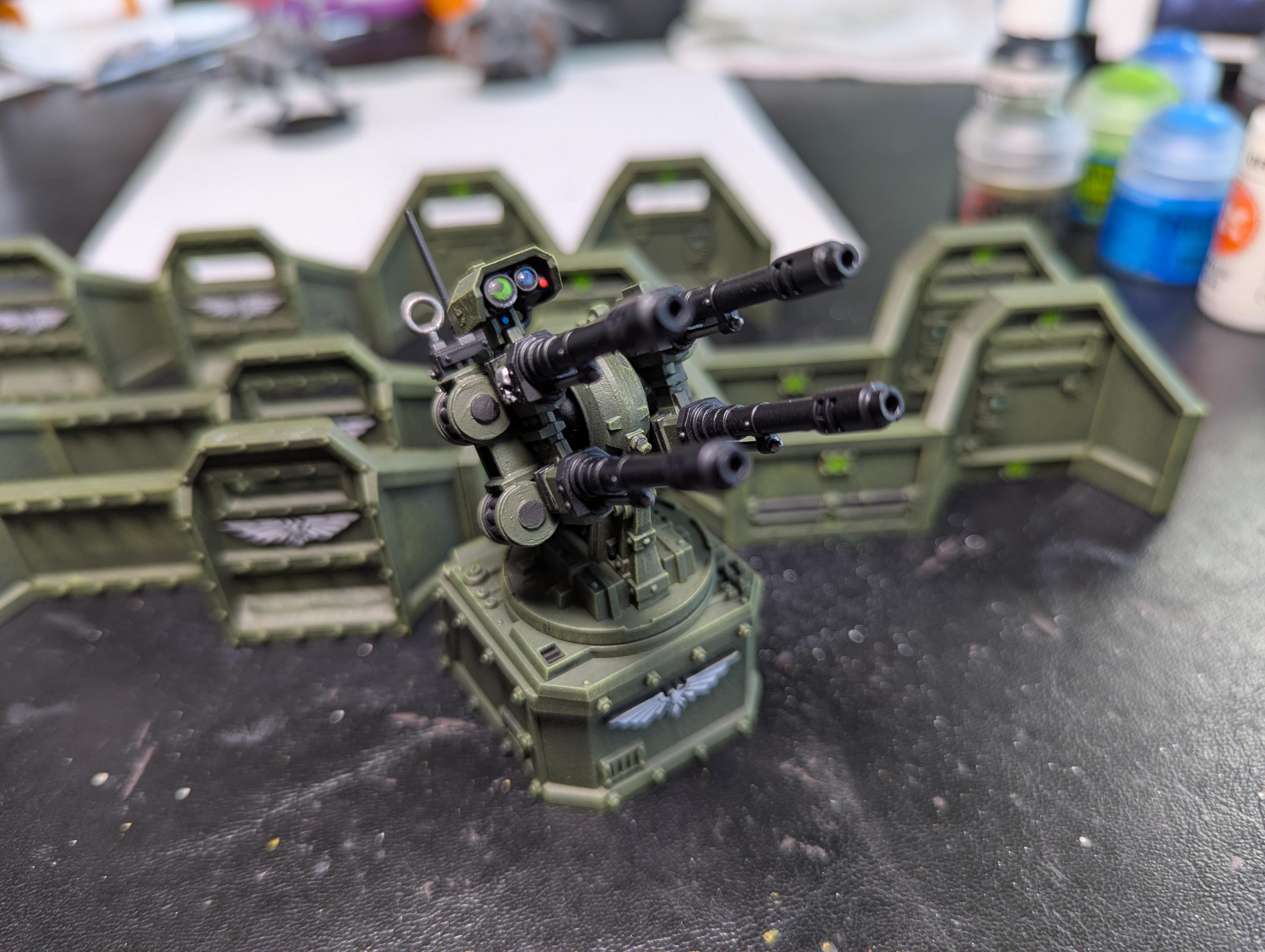 2025, Aegjs Defense Line, Imperial Guard, Painted, Warhammer 40,000