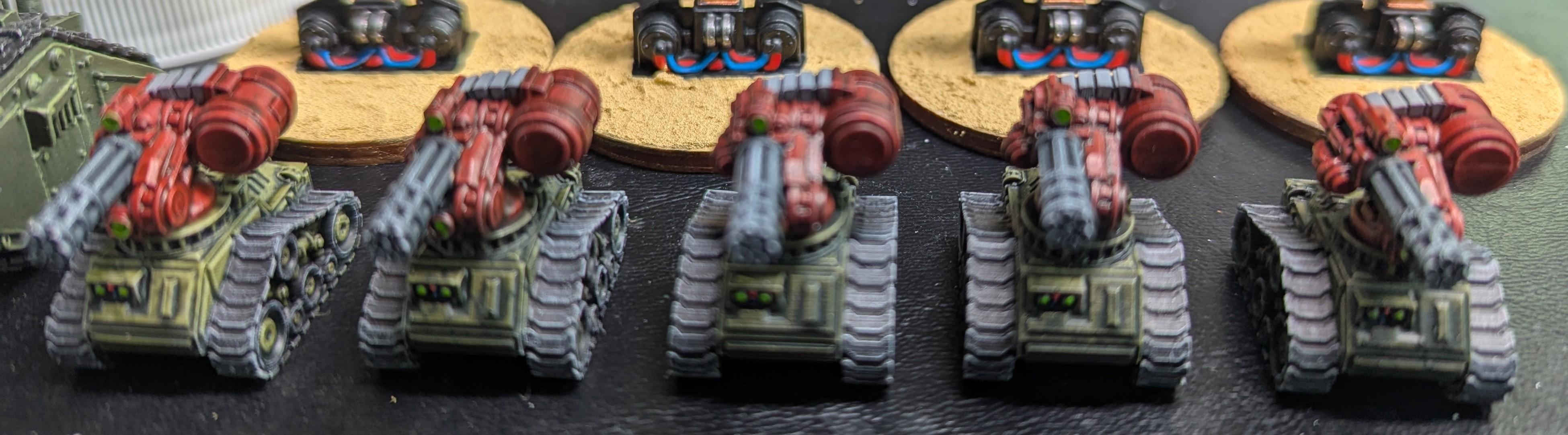2025, Anvil Industry, Gun Tread, Painted, Robot
