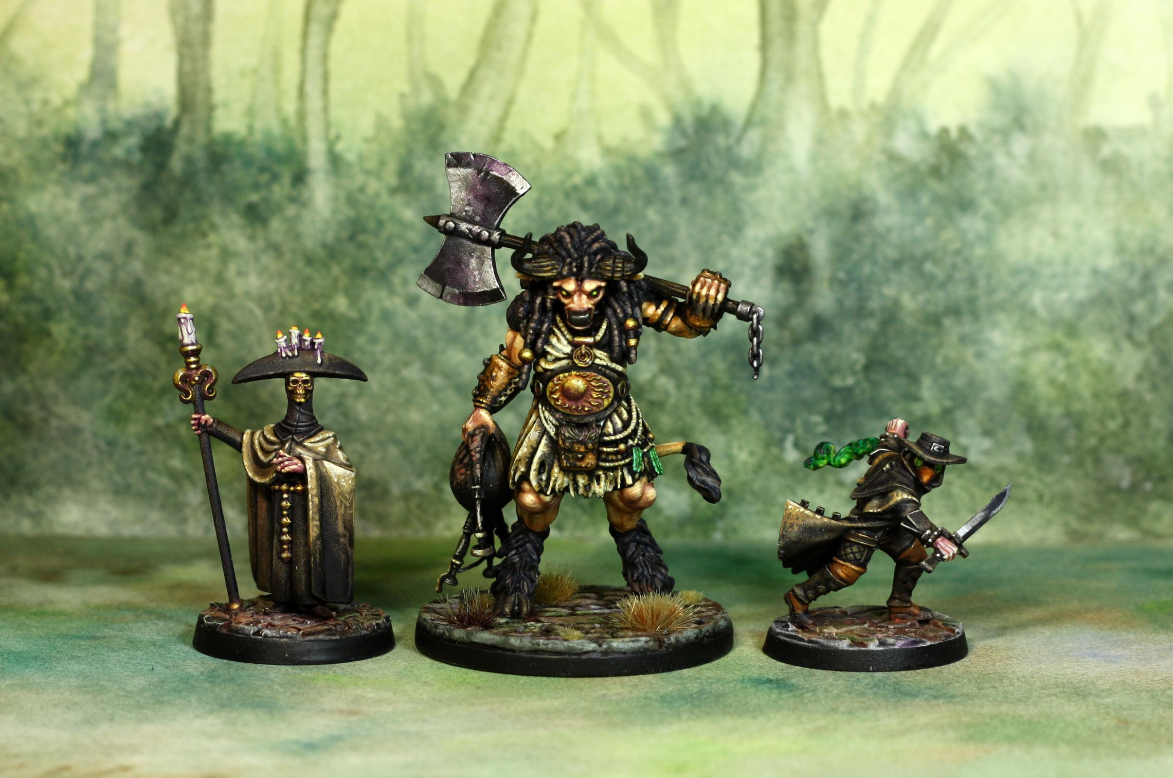 Brayn&iuml;a, Indie, Medfan, Medieval, Minotaur, Mordheim, Scibor, Skeletton, Skirmish, Sol, Undead