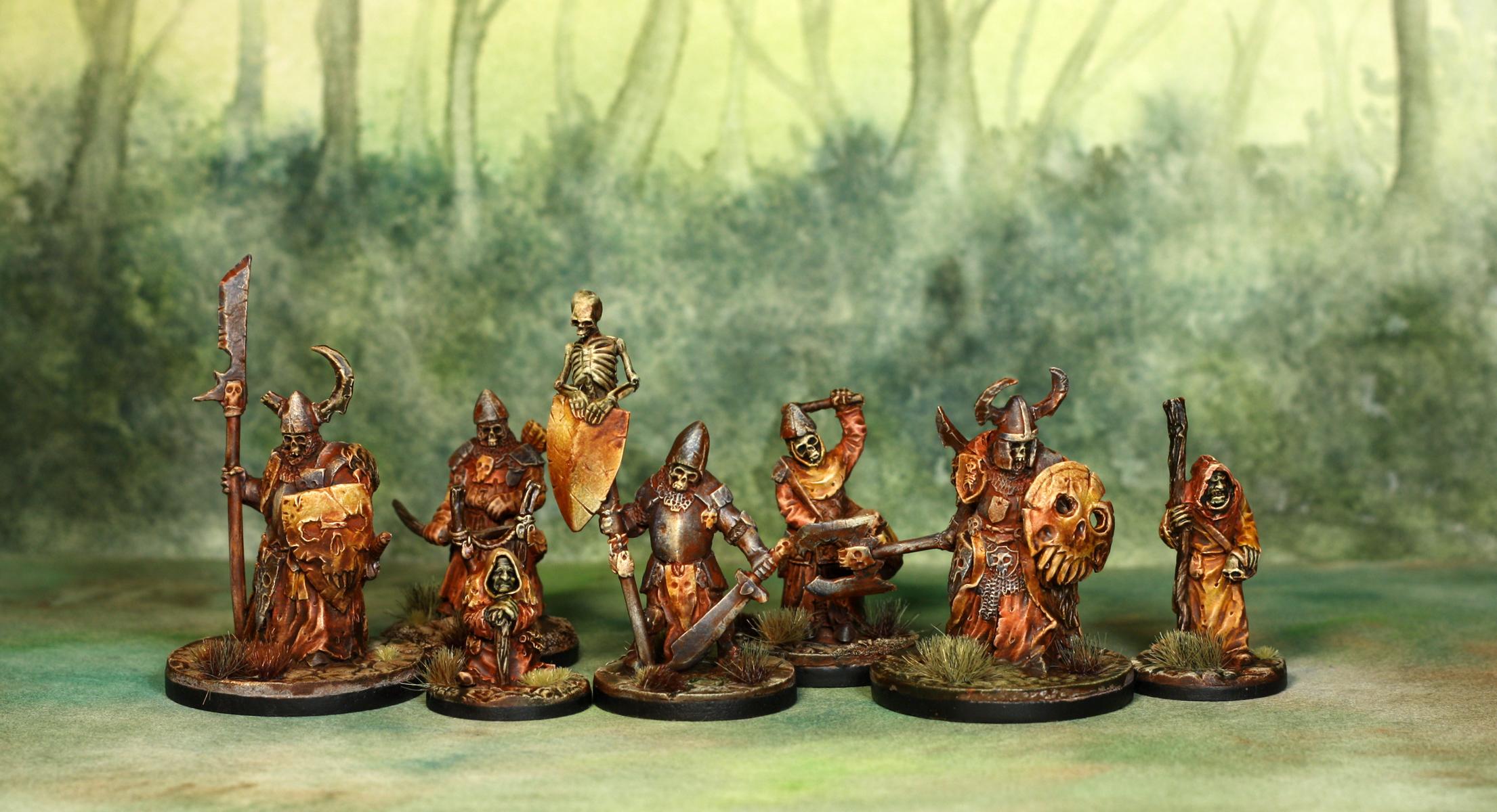 Brayn&iuml;a, Indie, Medfan, Medieval, Mordheim, Scibor, Skeletton, Skirmish, Sol, Undead