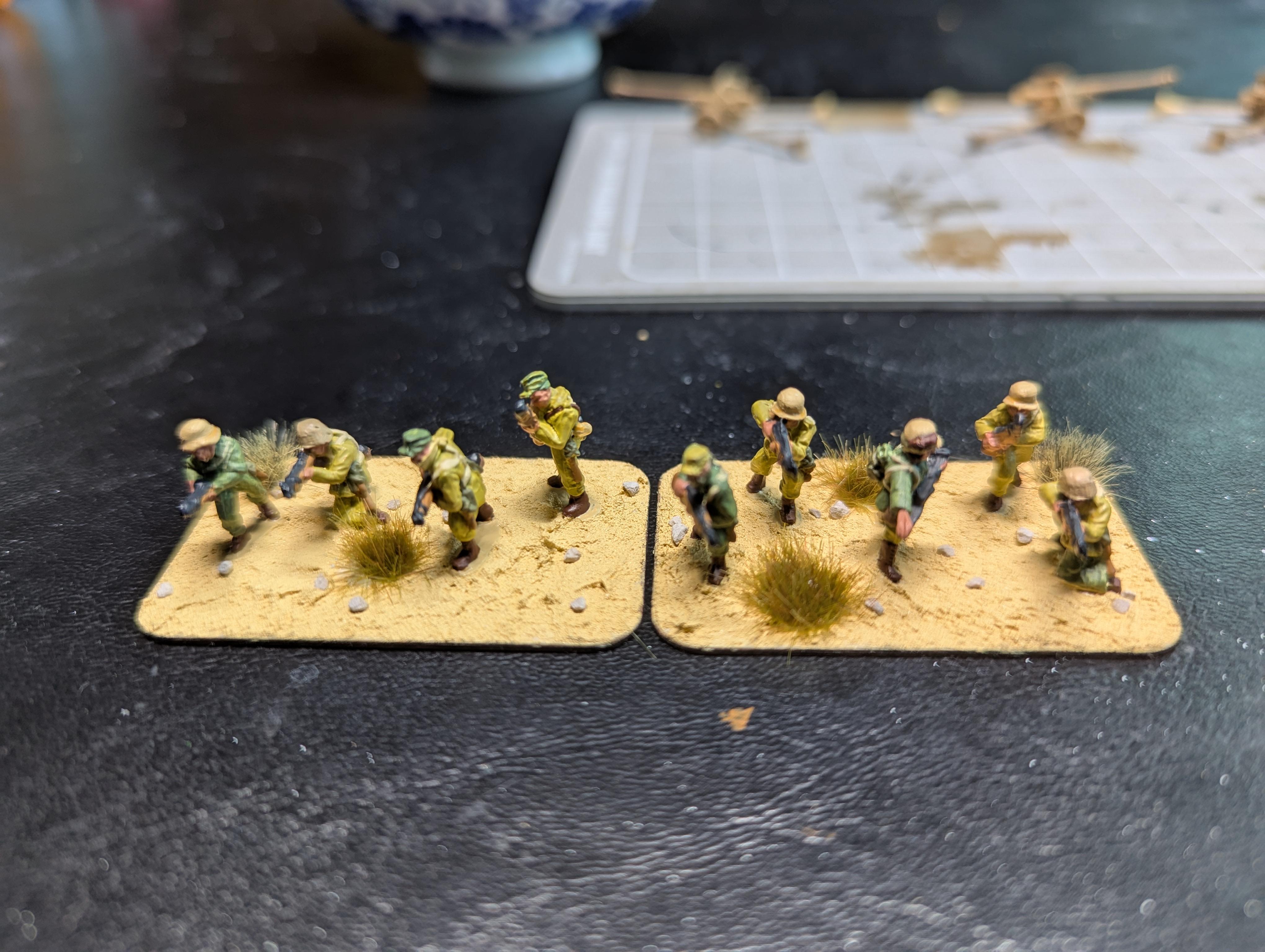 2025, Painted, Afrika Korps infantry
