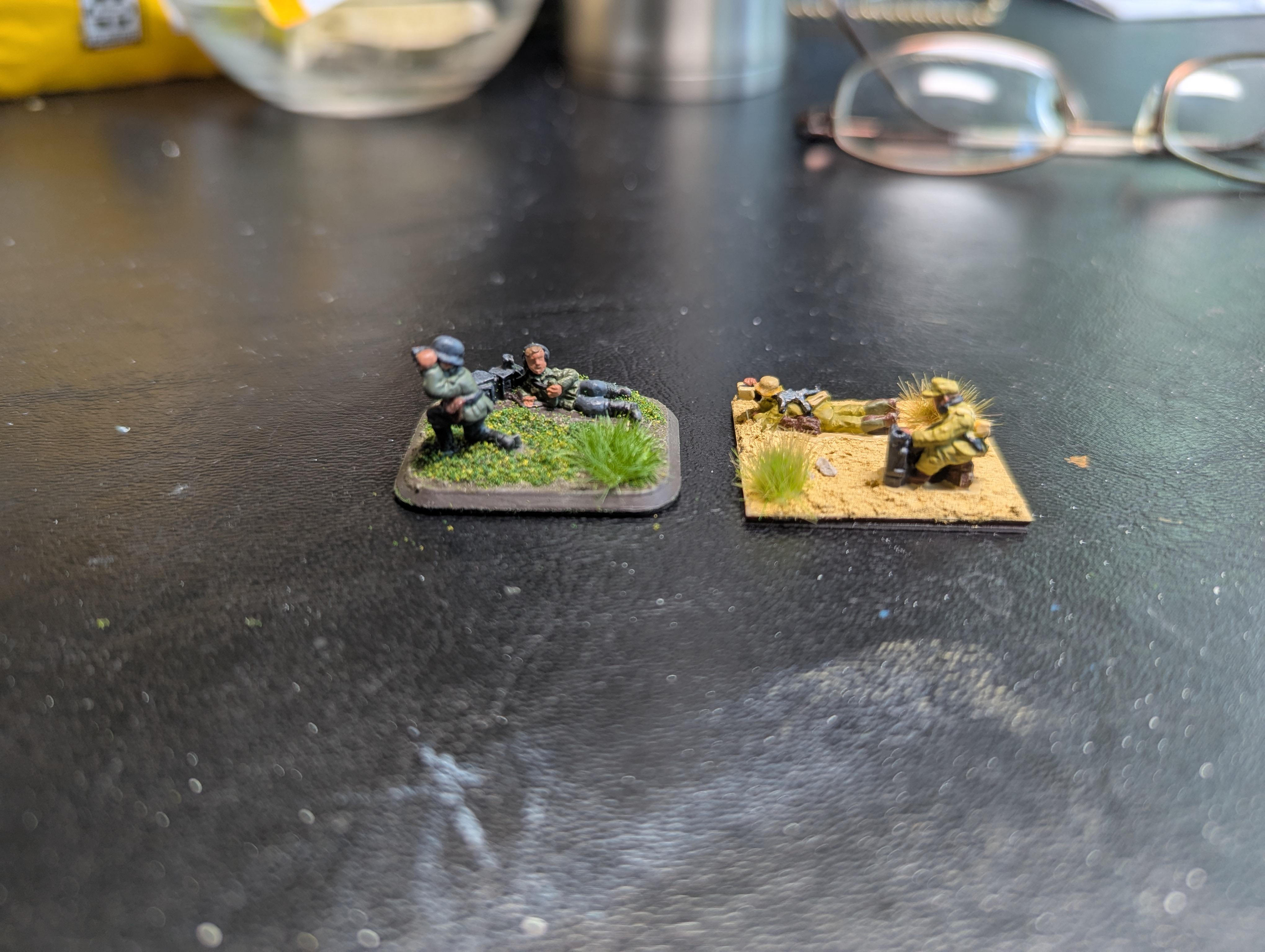 15mm, 2025, Afrika Korps, Battlefront, Forward Observer, Germans, Painted, Peter Pig, World War 2