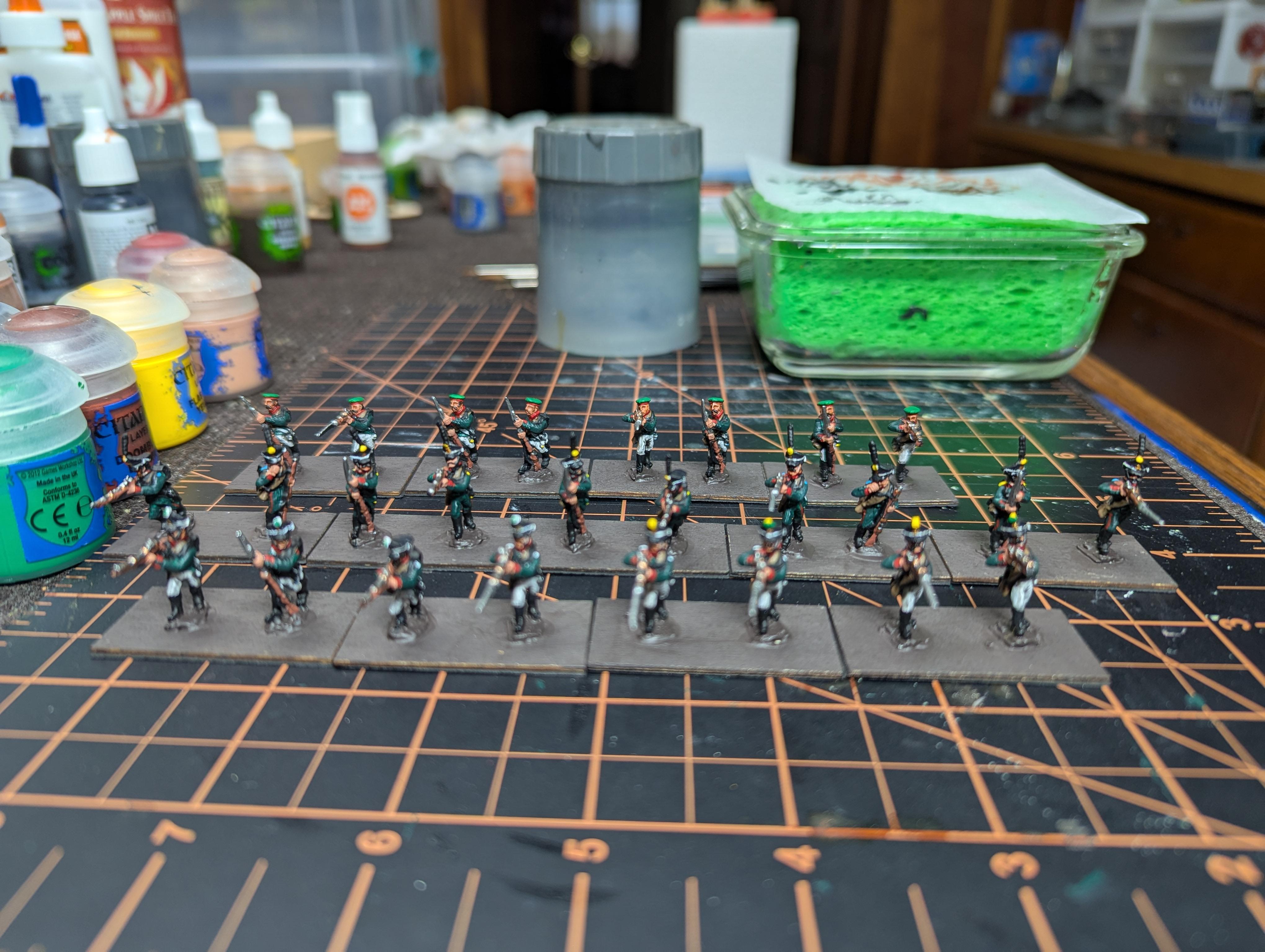 15mm, 2025, Infantry, Napoleonic, Painted, Russians, Skirmisher