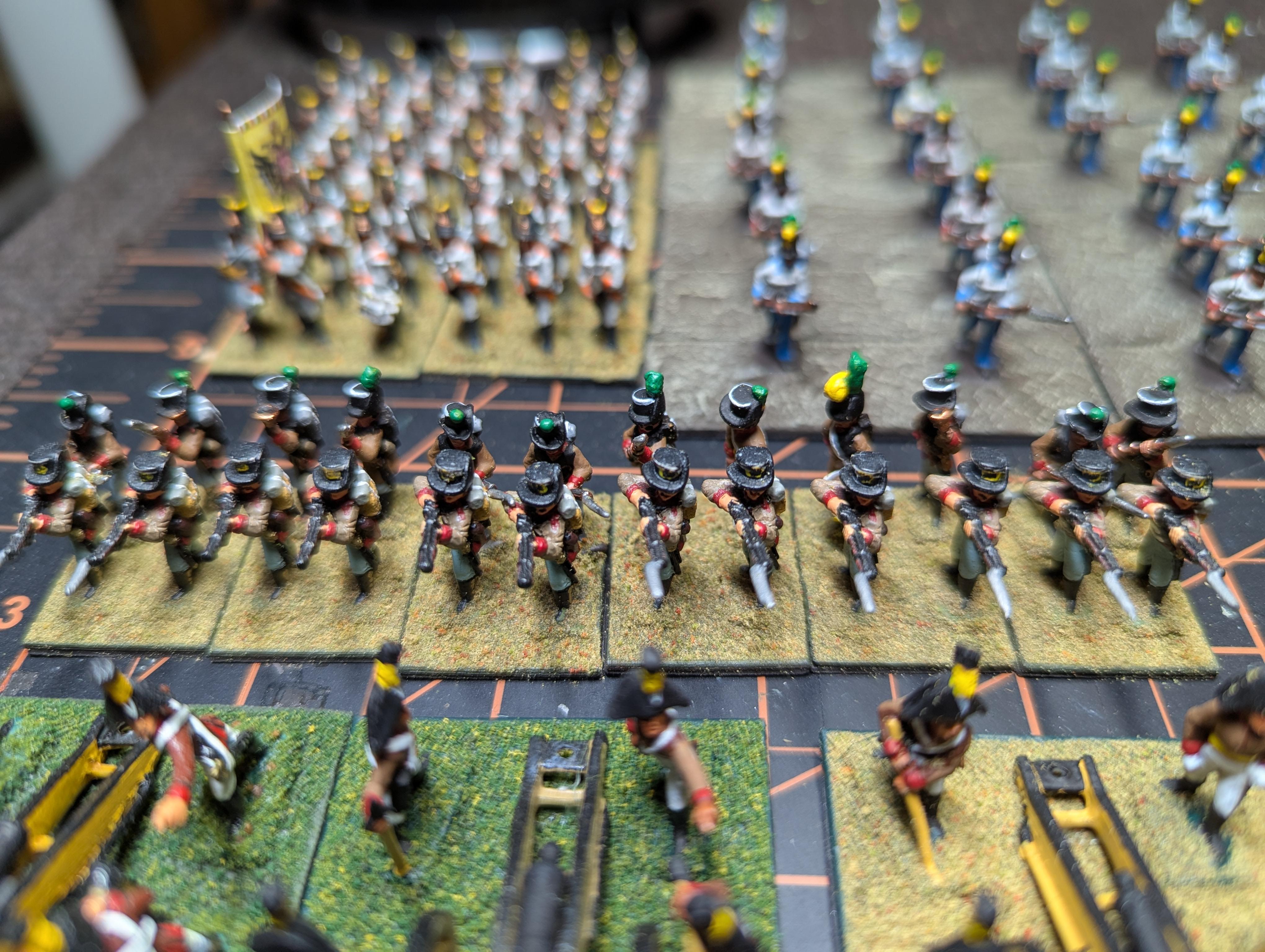 2025, Painted, 15mm Napoleonic Austrian Archduke Charles Legion battalion
