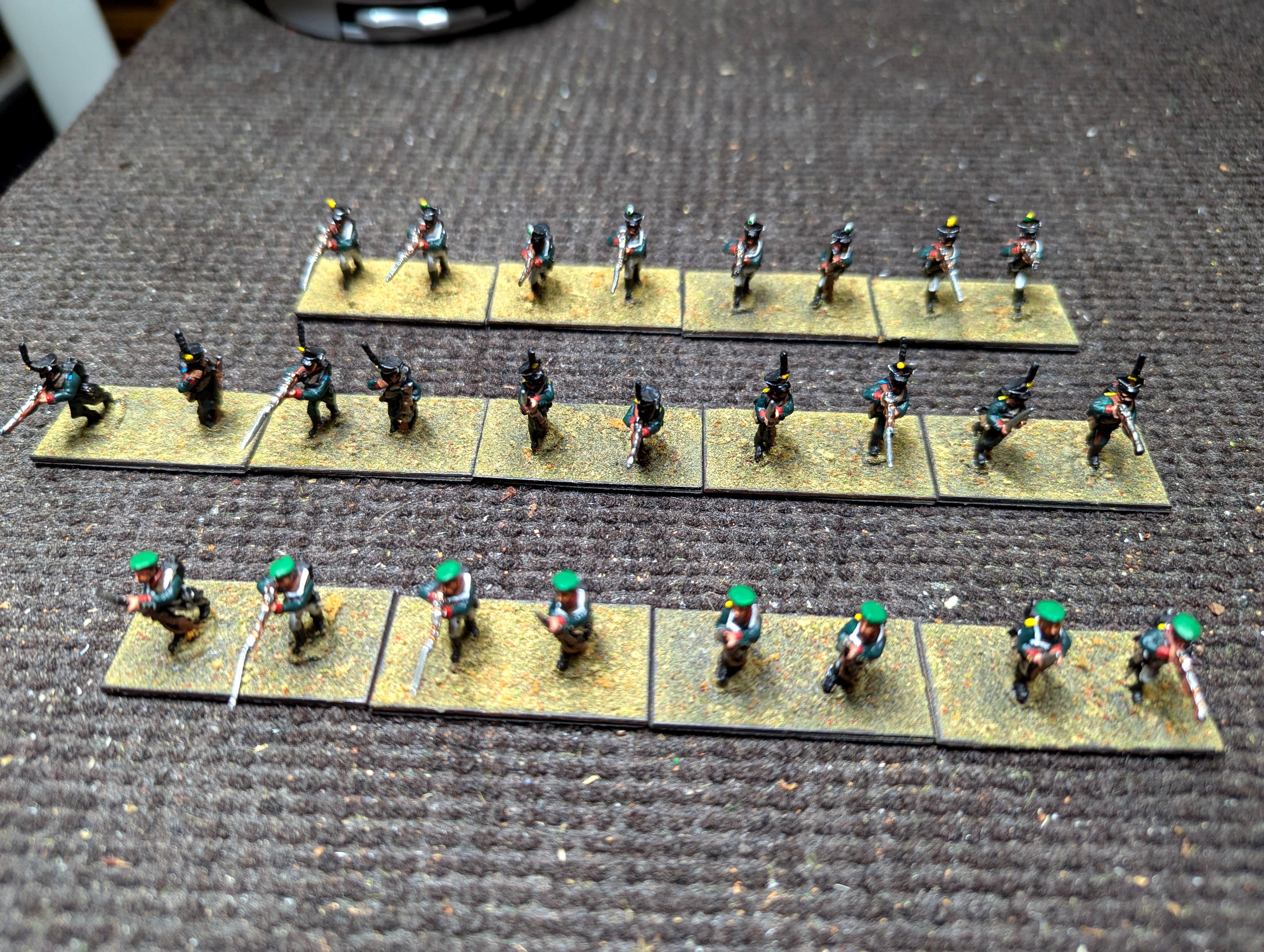 15mm, 19th Century Miniatures, 2025, Cap, Fatigue Cap, Infantry, Jager, Line, Napoleonic, Og15, Painted, Russians, Shako, Skirmisher