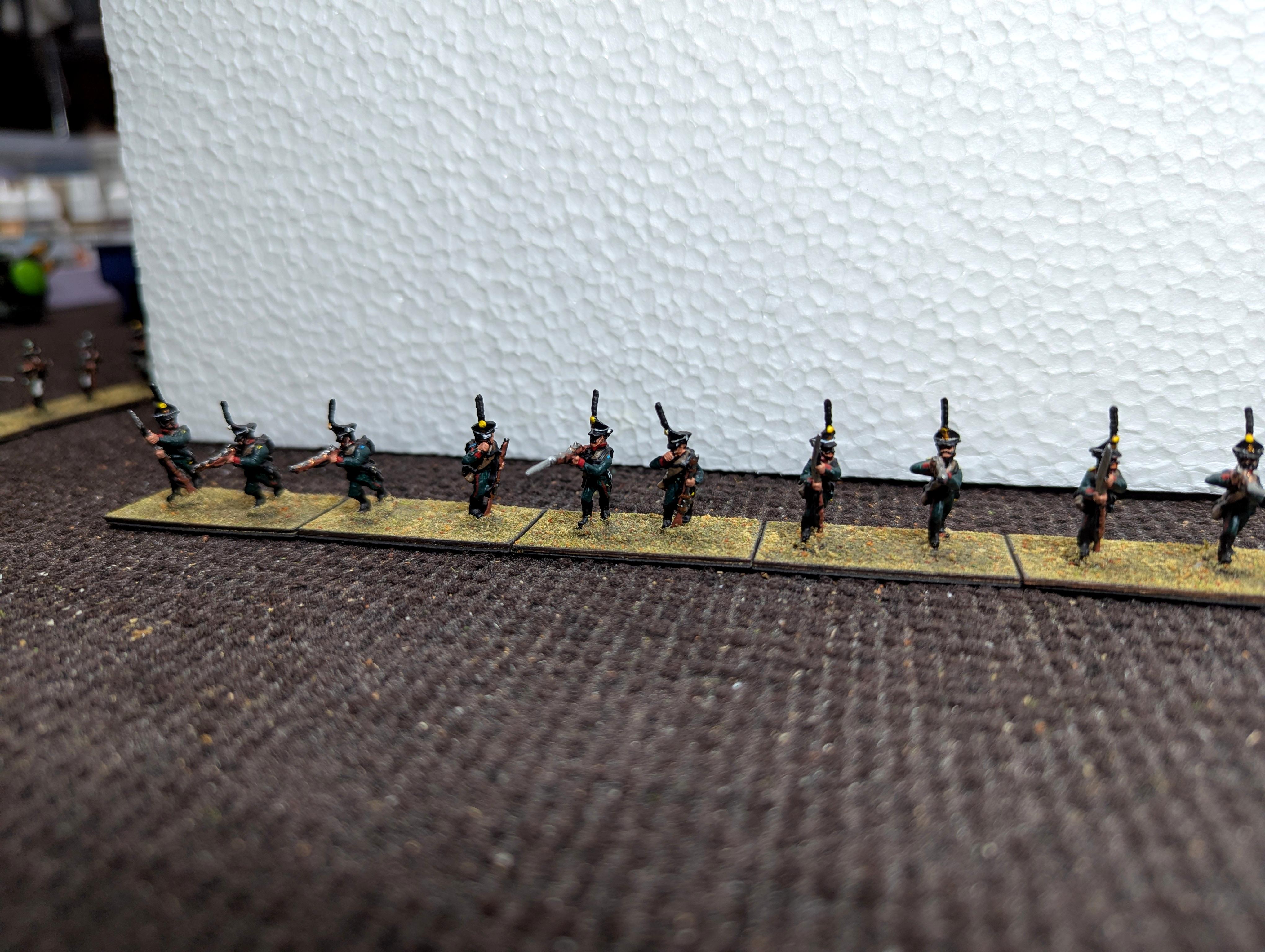 15mm, 19th Century Miniatures, 2025, Infantry, Jager, Napoleonic, Og15, Painted, Russians, Skirmisher