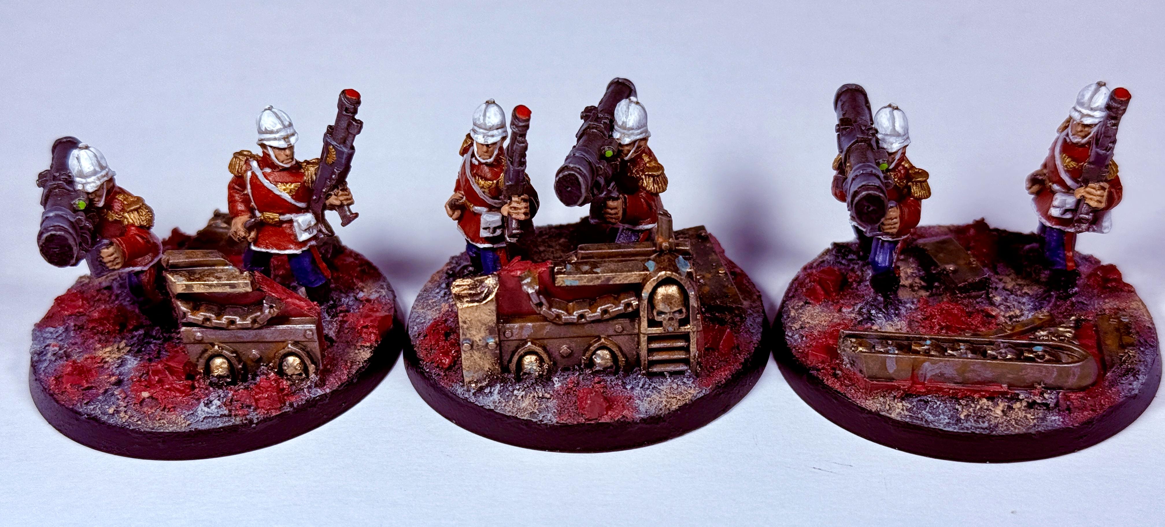 Astra Millitarum, Heavy Weapon, Imperial Guard, Missile Launcher, Praetorians, Squad, Warhammer 40,000, Warhammer Fantasy