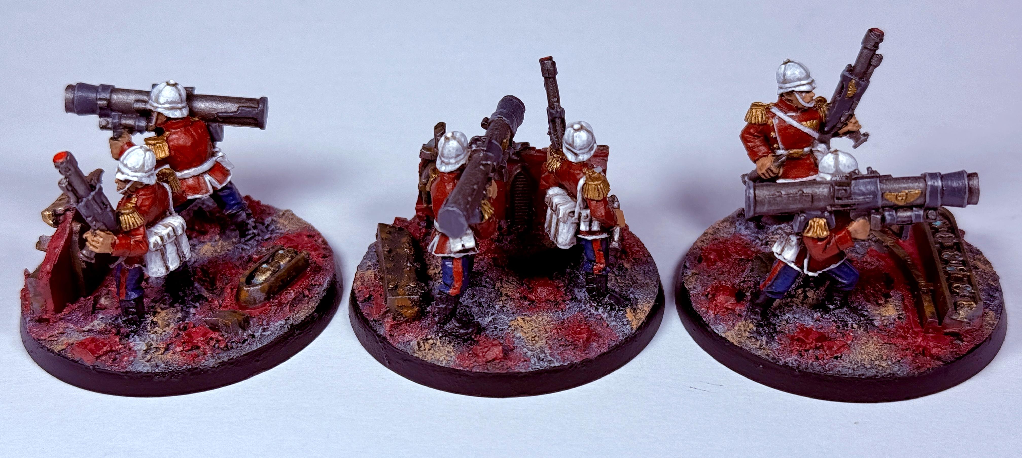 Astra Millitarum, Heavy Weapon, Imperial Guard, Missile Launcher, Praetorians, Squad, Warhammer 40,000, Warhammer Fantasy