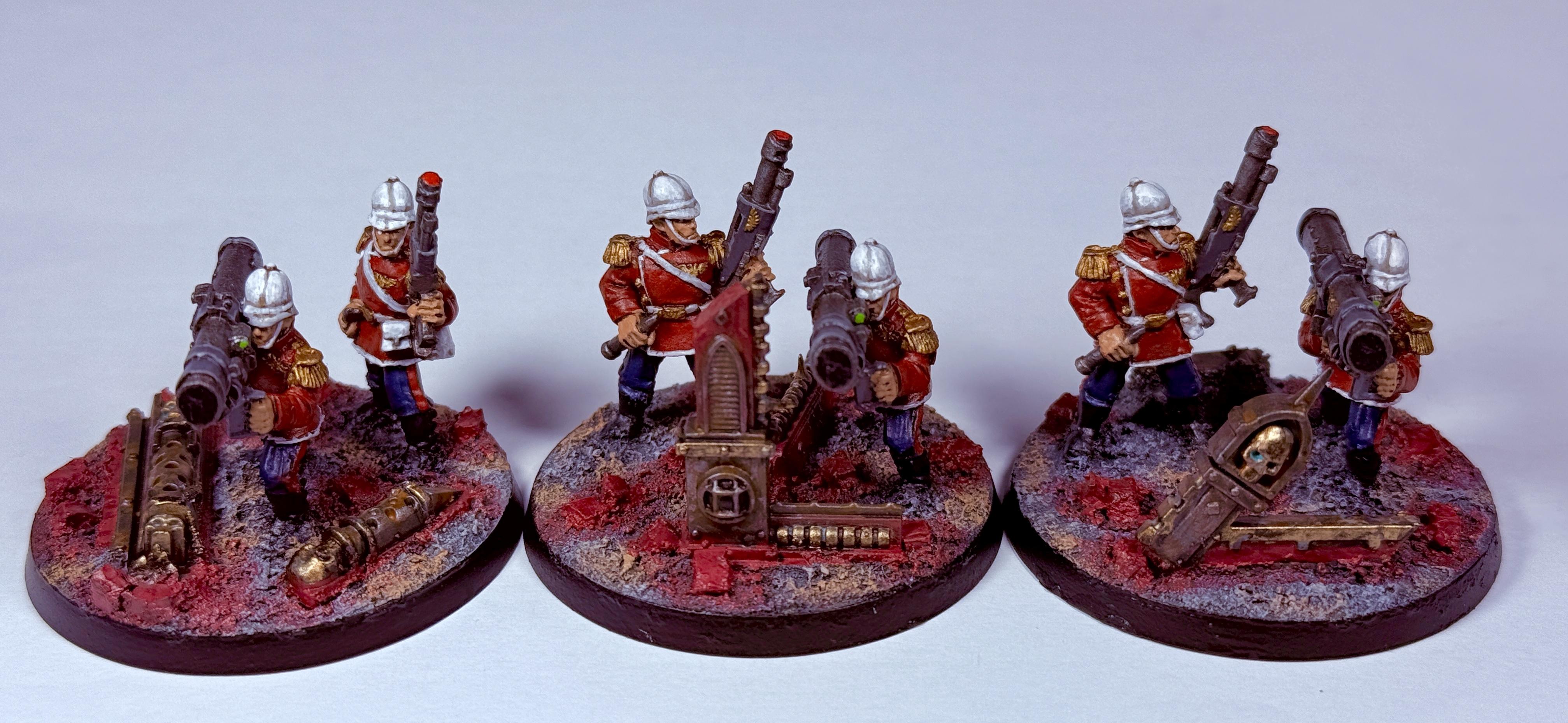 Astra Millitarum, Heavy Weapon, Imperial Guard, Missile Launcher, Praetorians, Squad, Warhammer 40,000, Warhammer Fantasy
