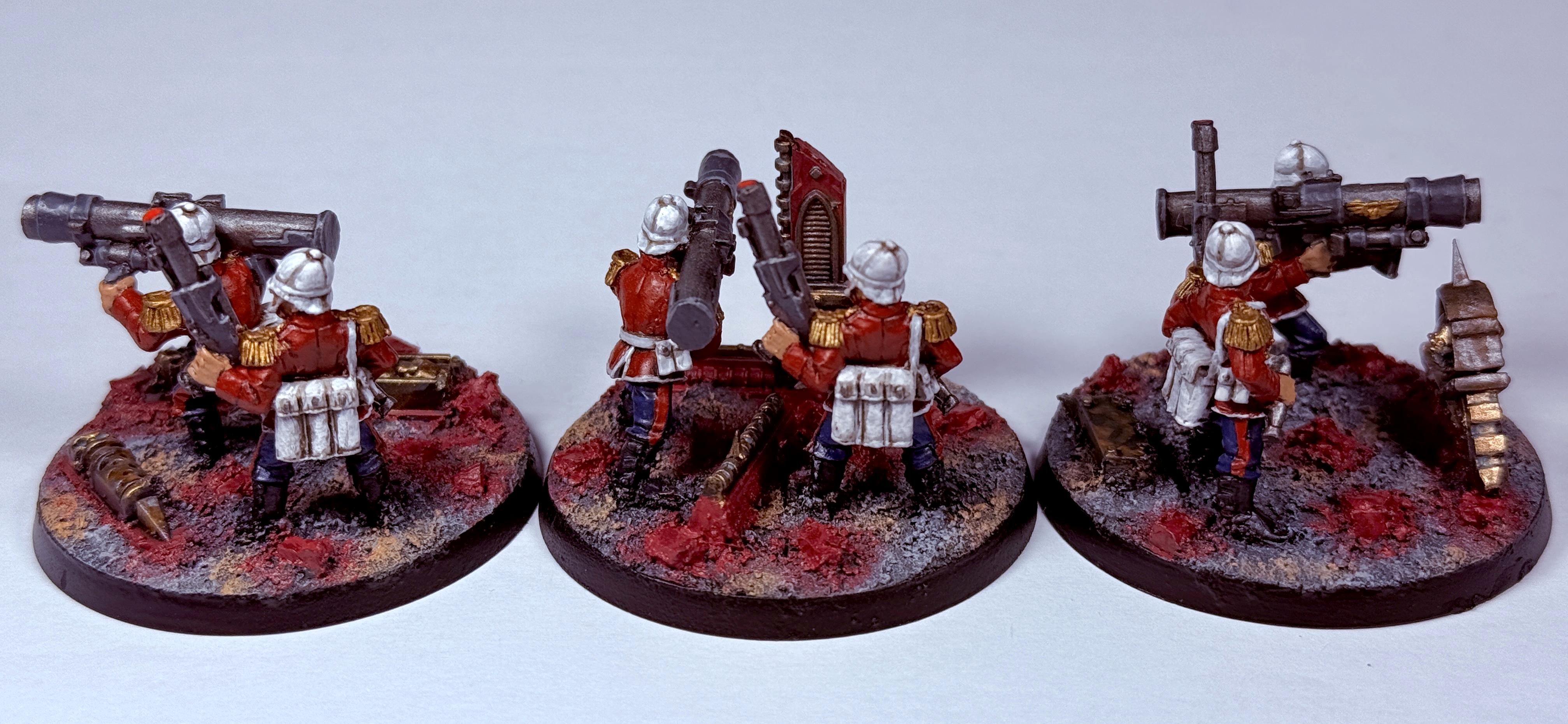 Astra Millitarum, Heavy Weapon, Imperial Guard, Missile Launcher, Praetorians, Squad, Warhammer 40,000, Warhammer Fantasy