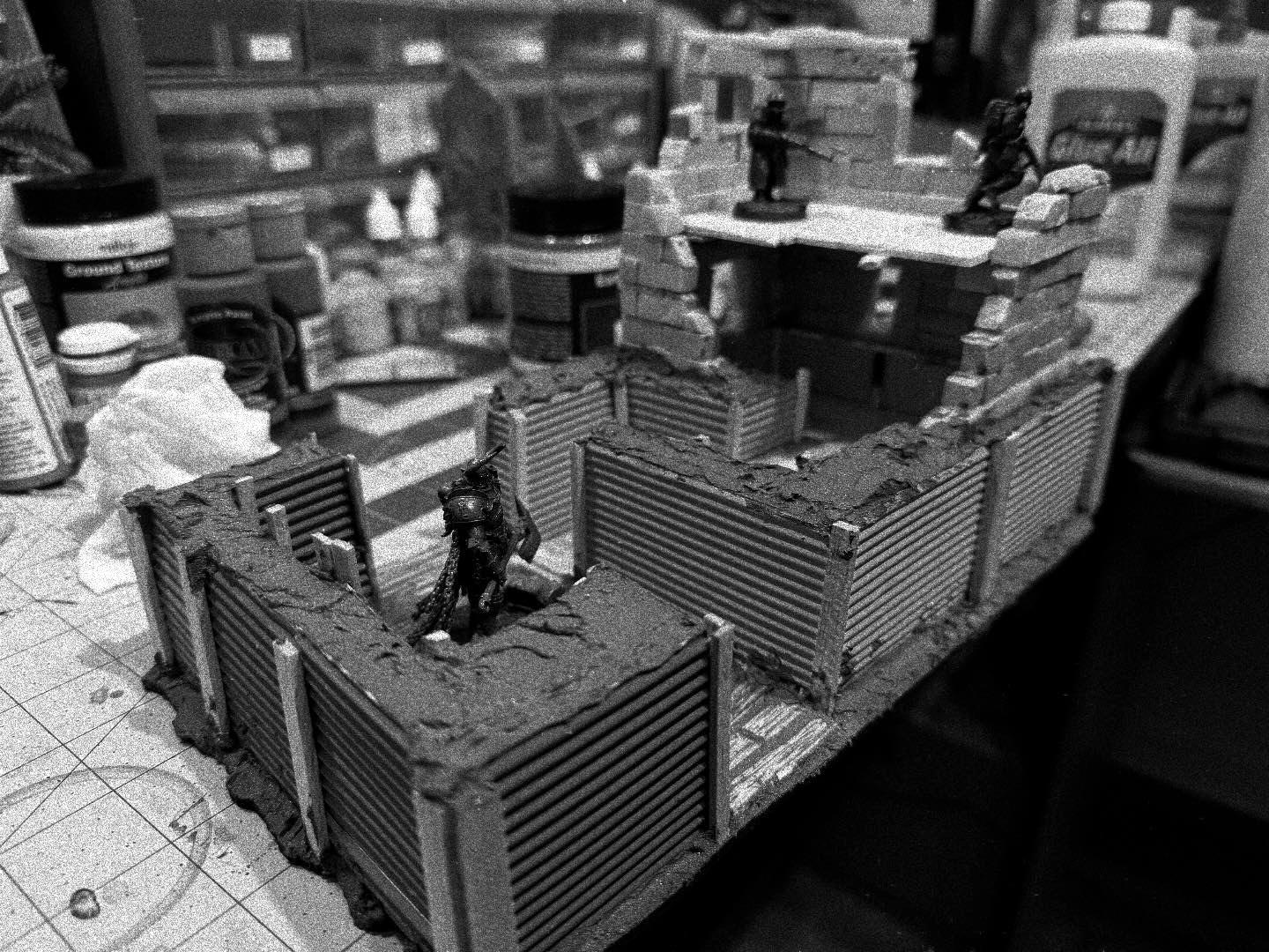 Modular, Scratch Build, Terrain, Trench Crusade, Trench Warfare, Trenches