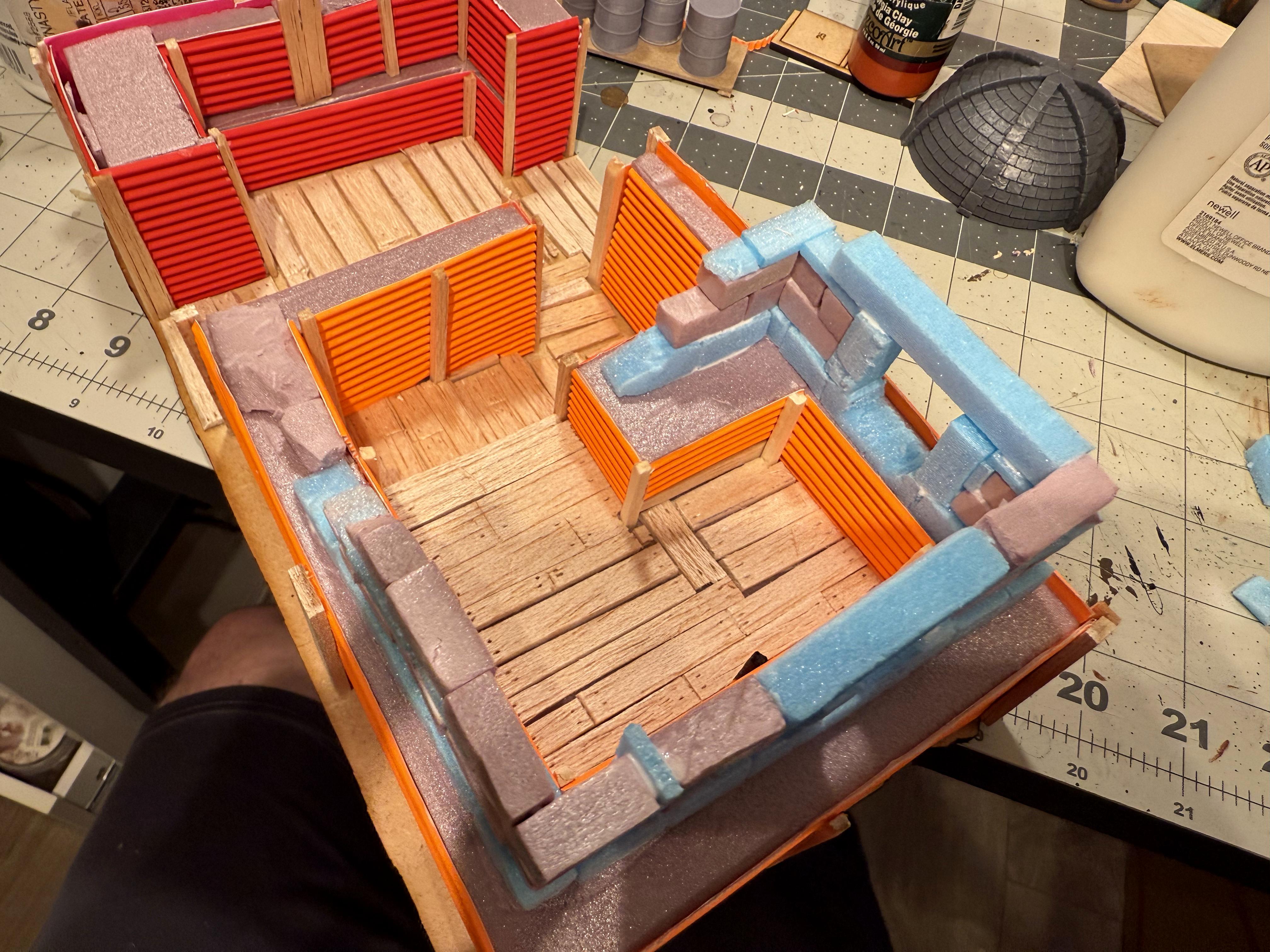Modular, Scratch Build, Terrain, Trench Crusade, Trench Warfare, Trenches