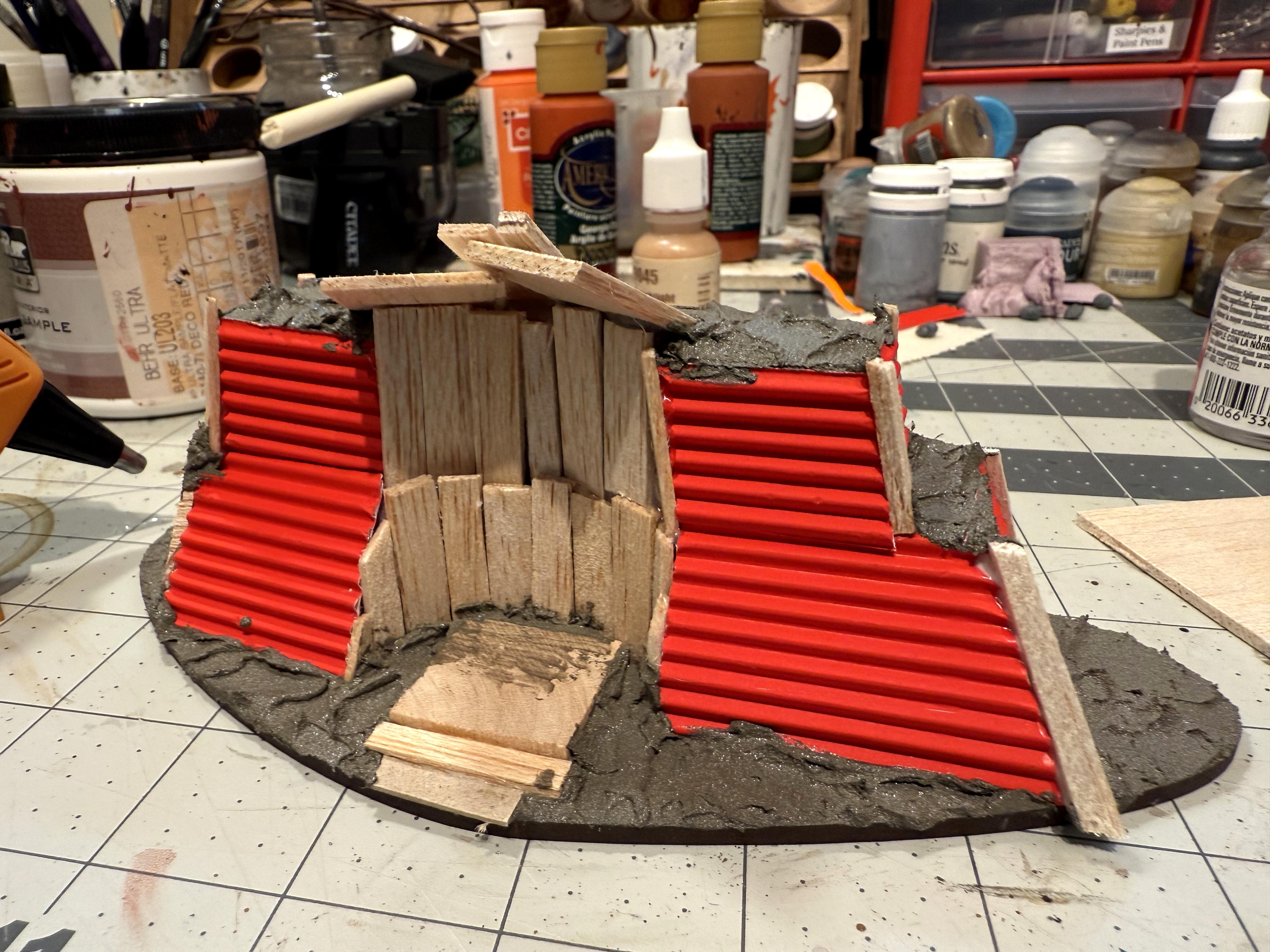 Modular, Scratch Build, Terrain, Trench Crusade, Trench Warfare, Trenches
