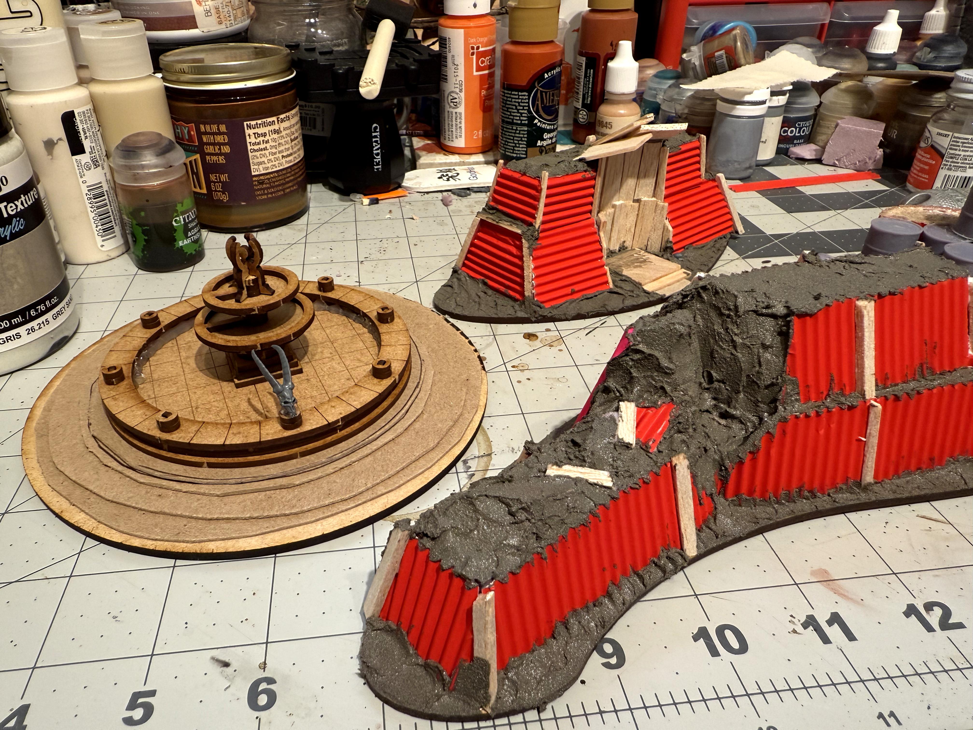 Modular, Scratch Build, Terrain, Trench Crusade, Trench Warfare, Trenches